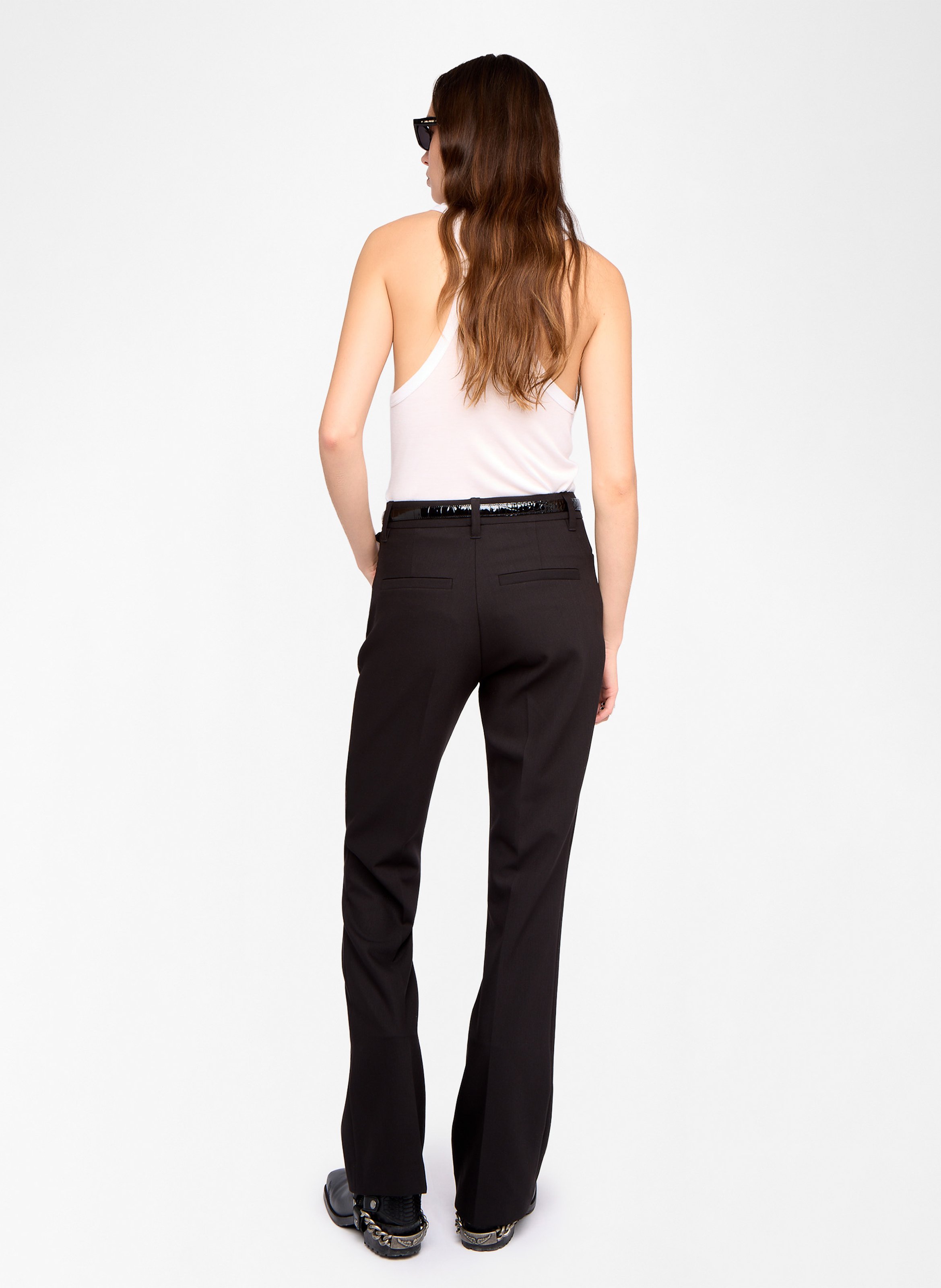 Straight suit pants ZADIG&VOLTAIRE Black