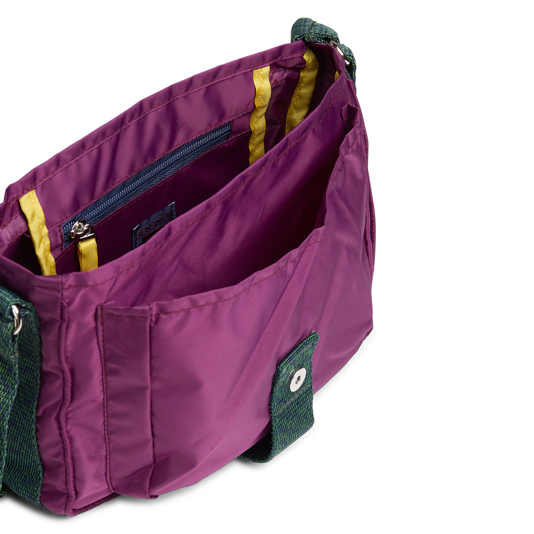 Baindeminuit shoulder bag BENSIMON Plums