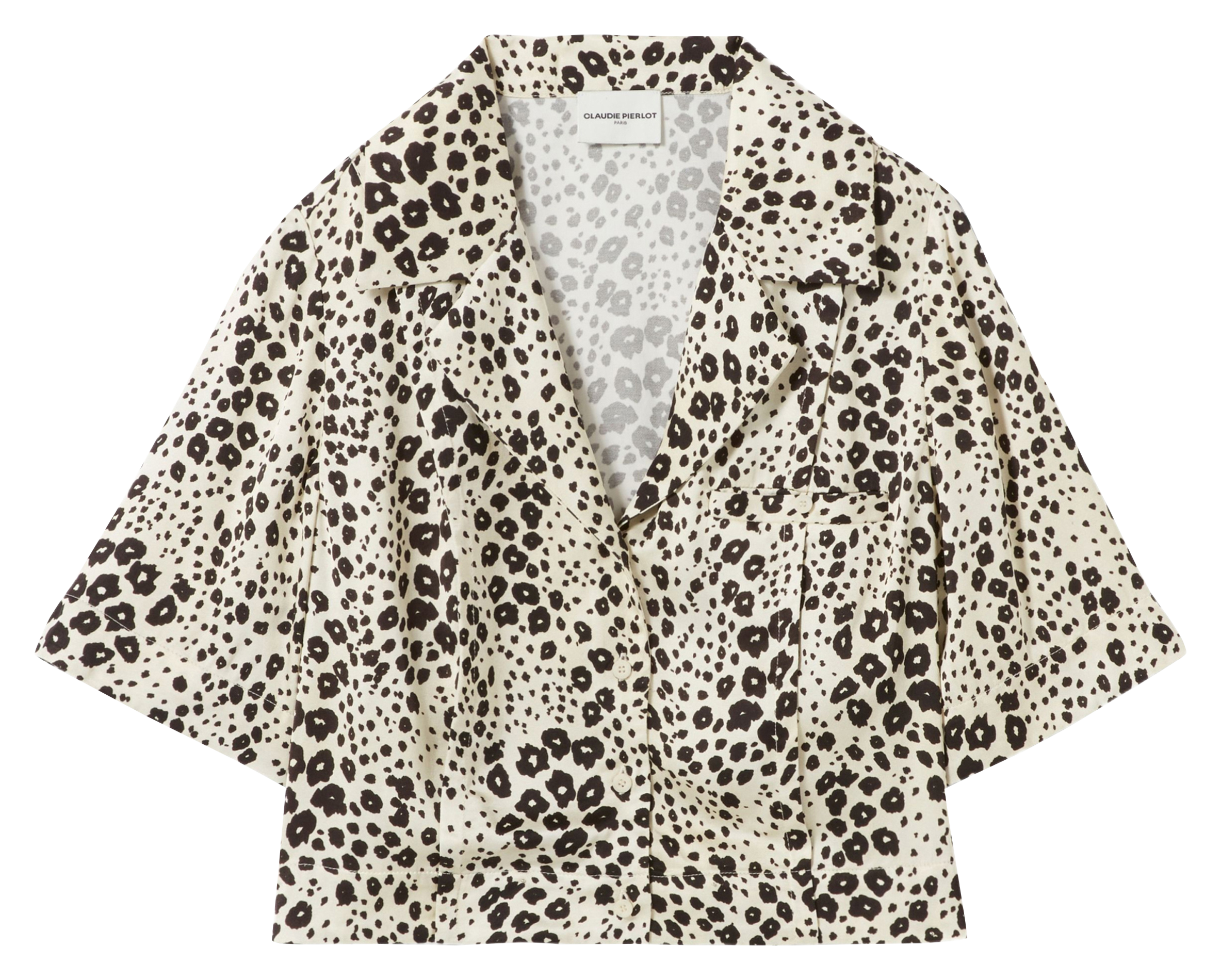 Chemise col tailleur  CLAUDIE PIERLOT Multicolore