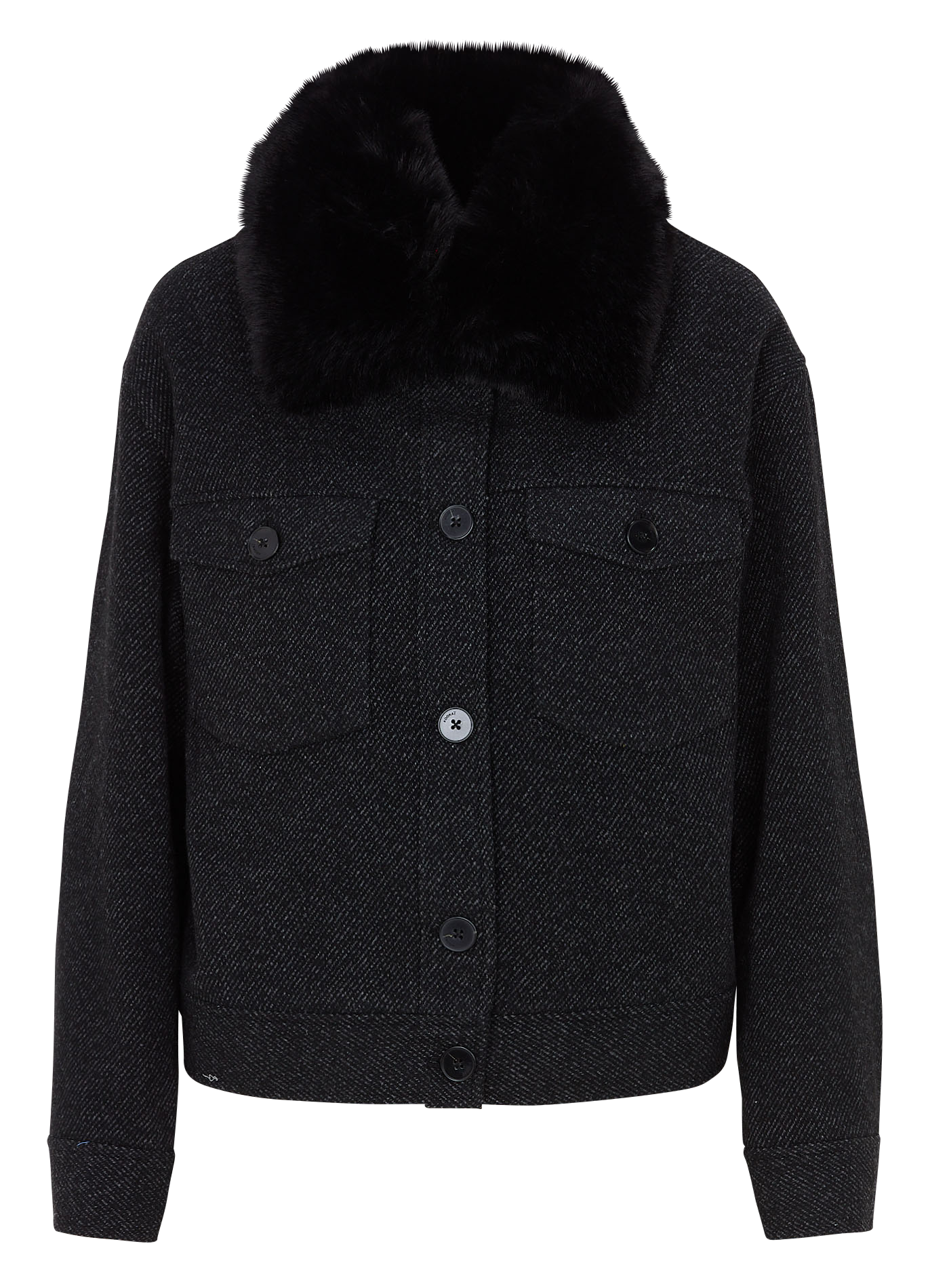 Jack met klassieke kraag KOOKAI Grijs