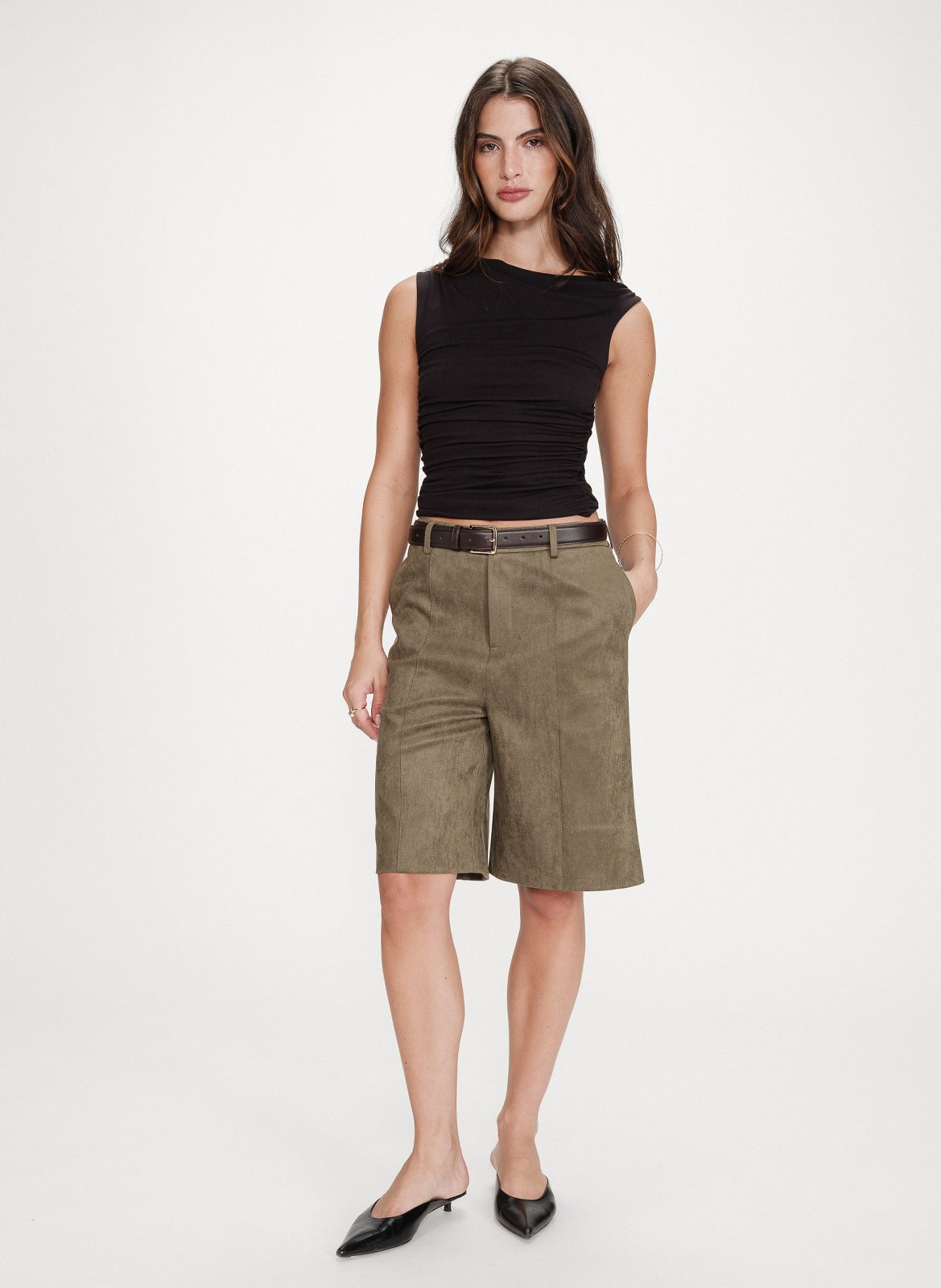 Top ajusté GRACE ET MILA Noir