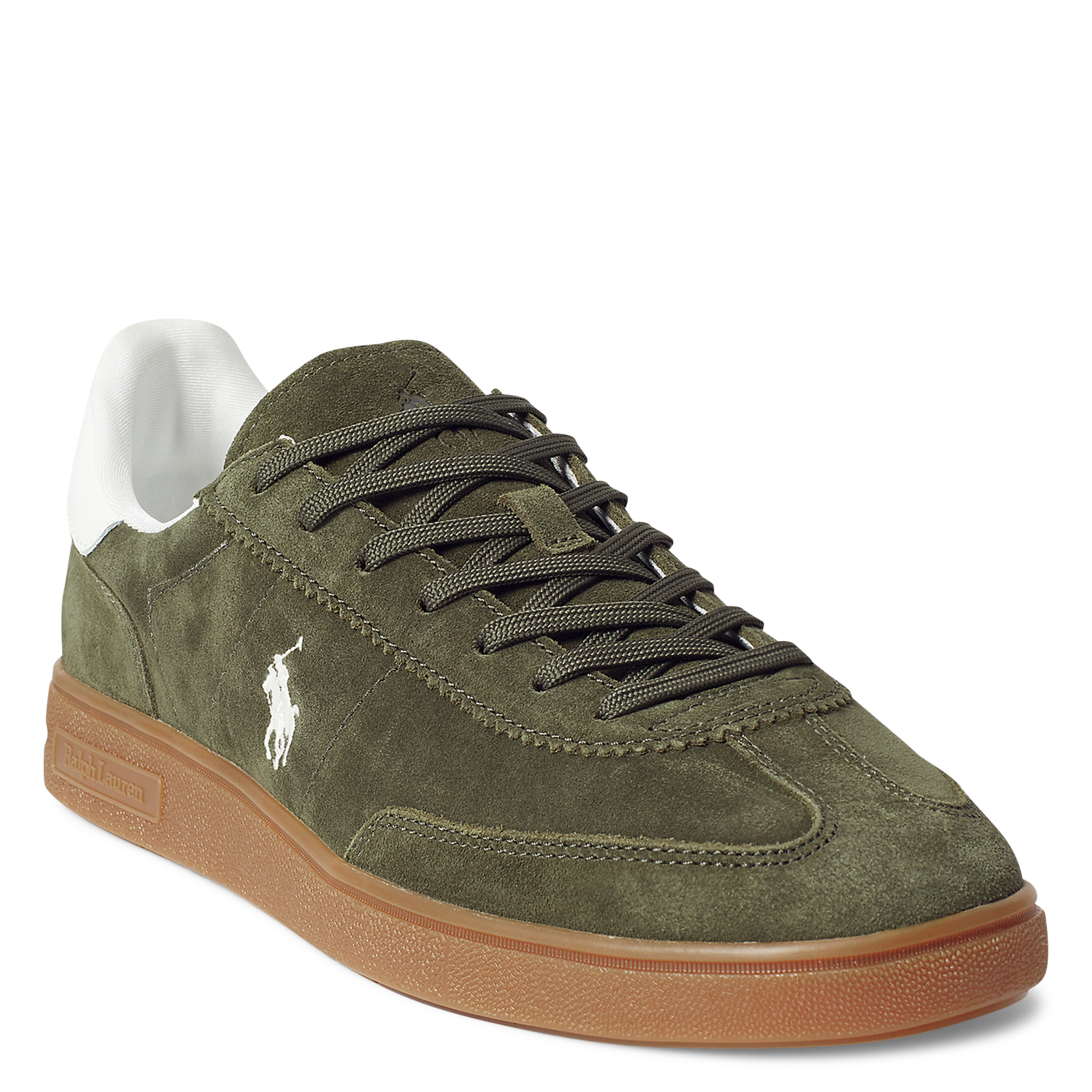 Niedrige Ledersneaker POLO RALPH LAUREN Grun