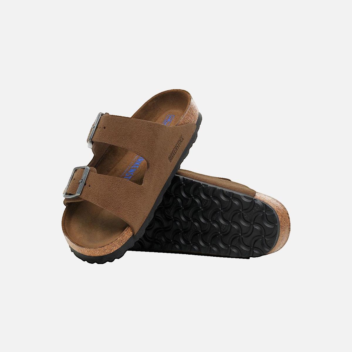Sandales plates BIRKENSTOCK Marron