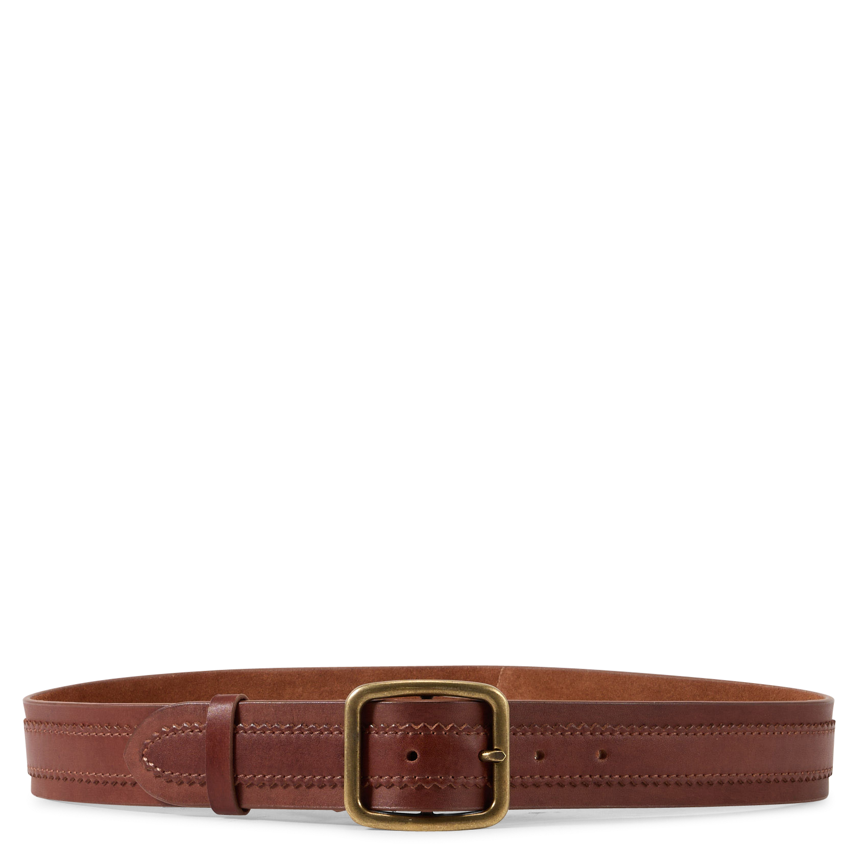 Ceinture en cuir MAISON 123 Beige