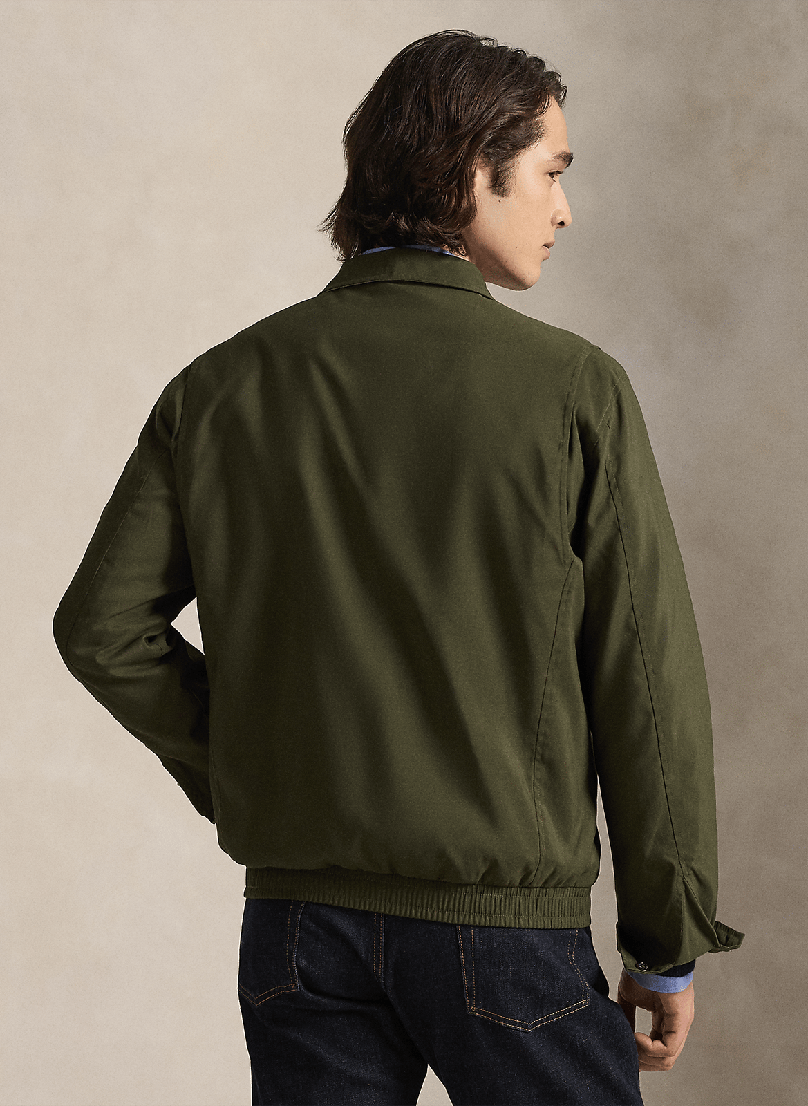 Blouson col classique  | Vert POLO RALPH LAUREN Homme