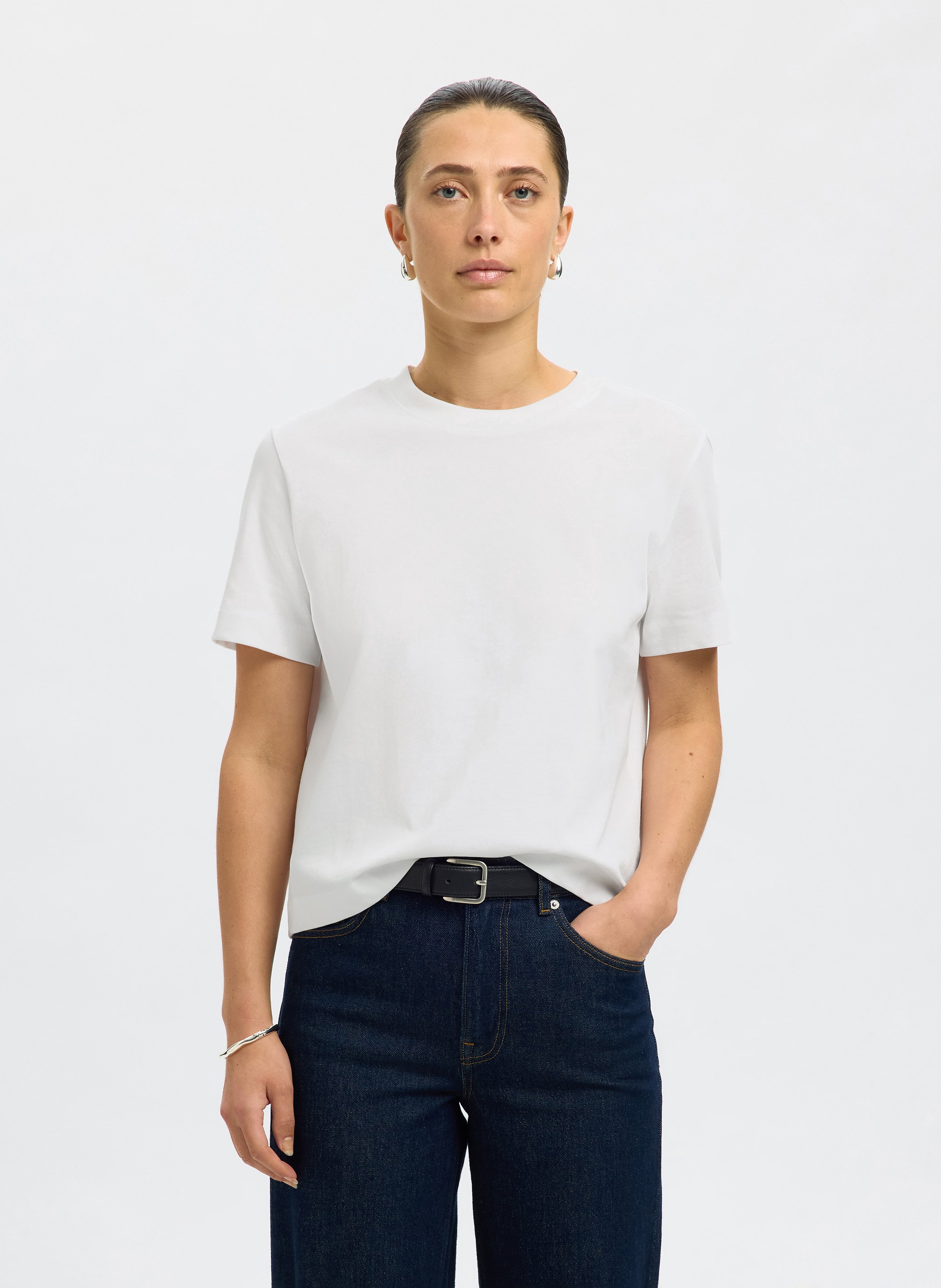 Tee-shirt oversize en coton bio SELECTED