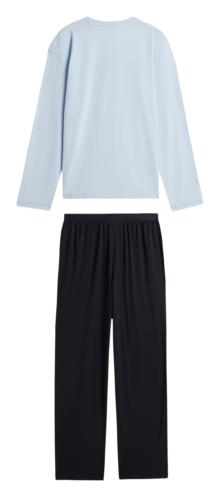 Langes Baumwoll-Pyjama-Set TOMMY HILFIGER Violett