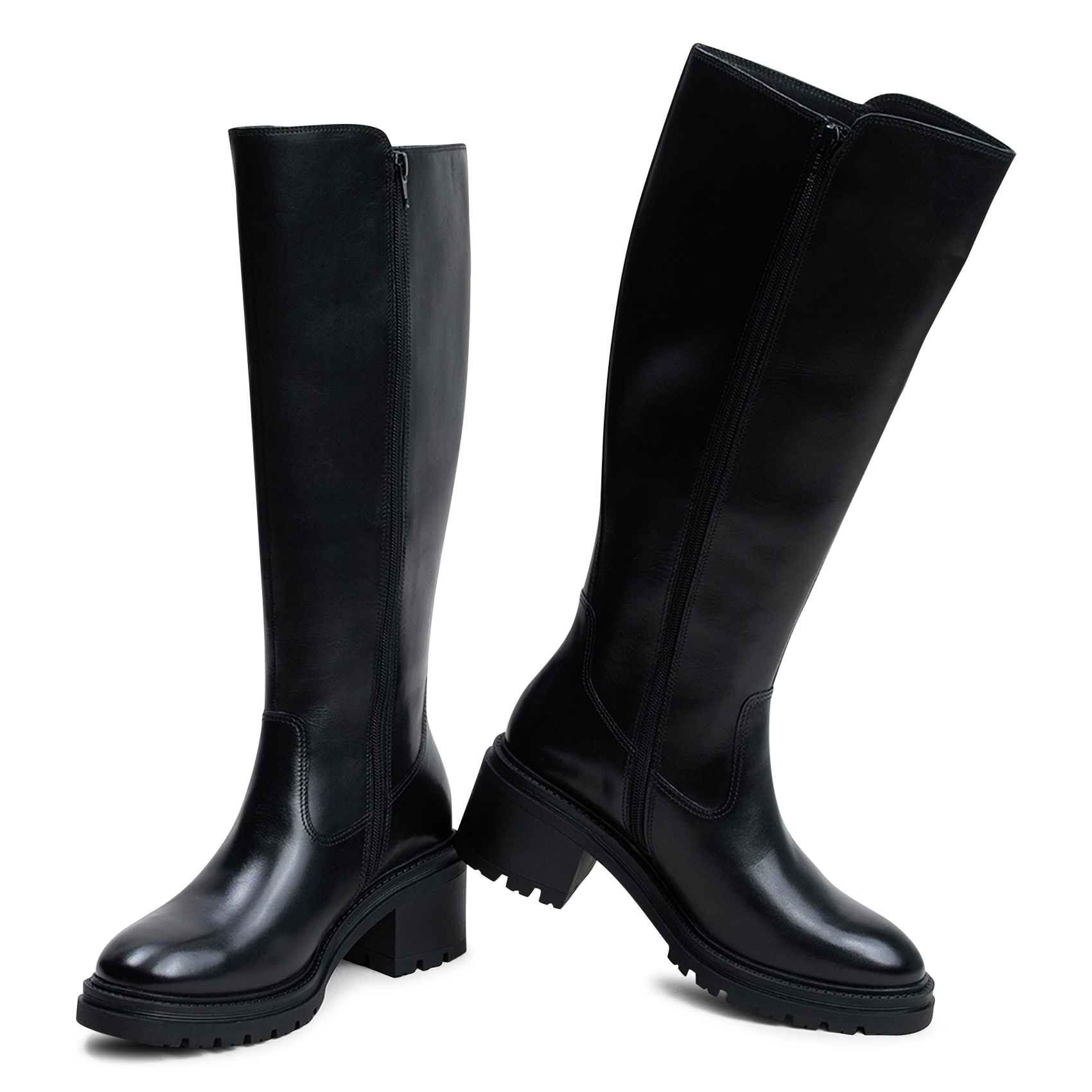 Lederstiefel JONAK Schwarz