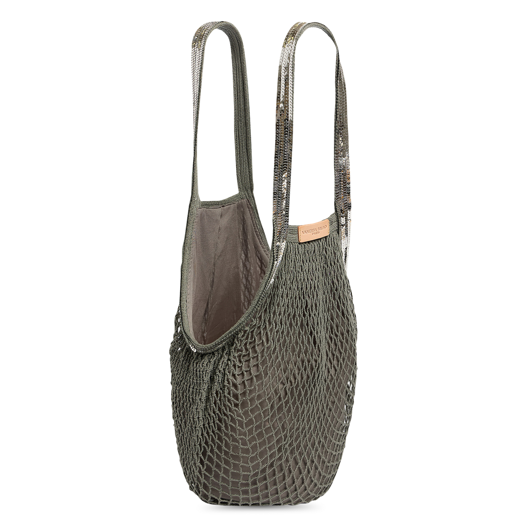 Netztasche aus Bio-Baumwolle VANESSA BRUNO Grau