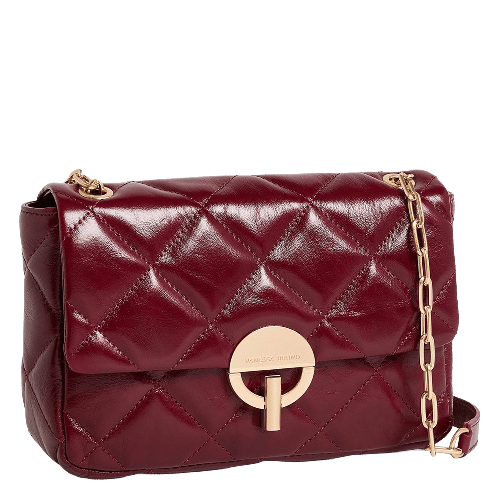 Sac bandoulière en cuir | Rouge VANESSA BRUNO Femme