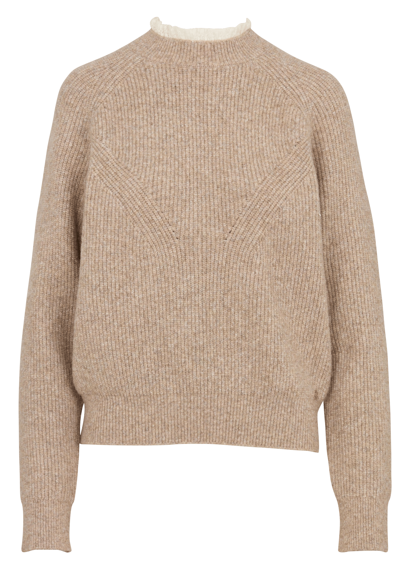 Rundhalspullover LA PETITE ETOILE Braun