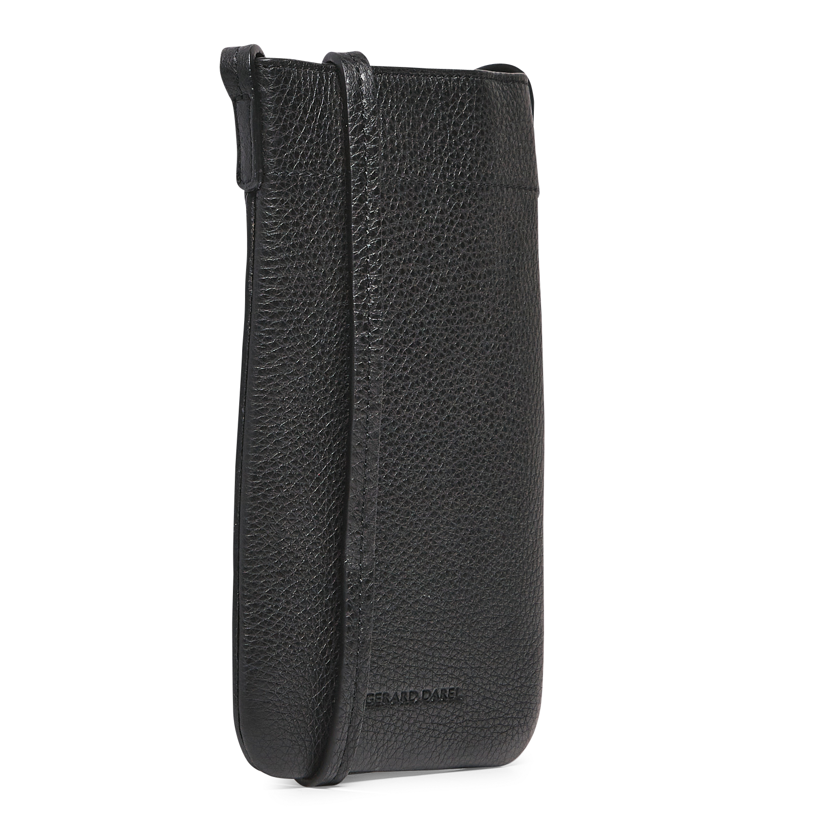 Mini sac bandoulière en cuir GERARD DAREL Noir