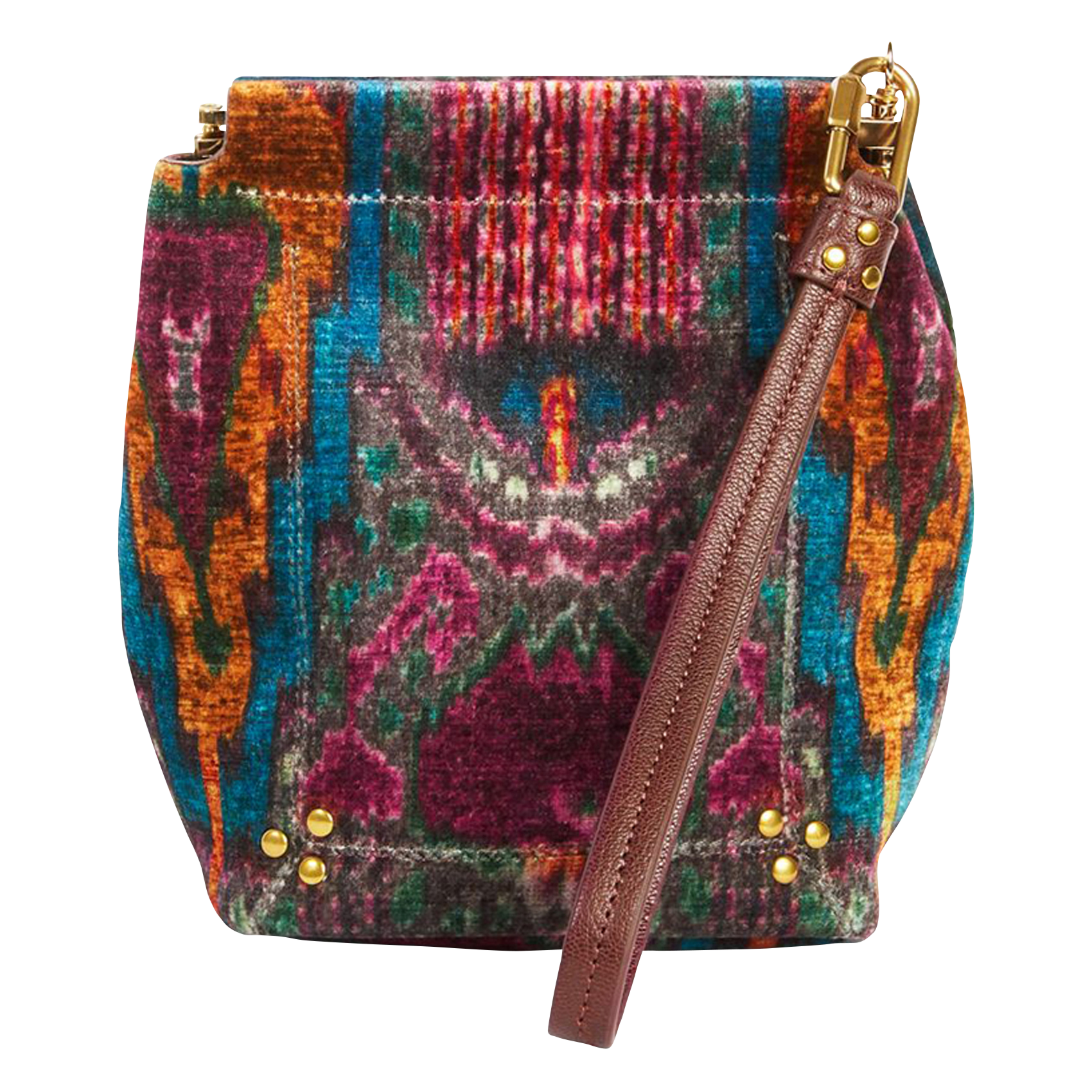 ikat print bags