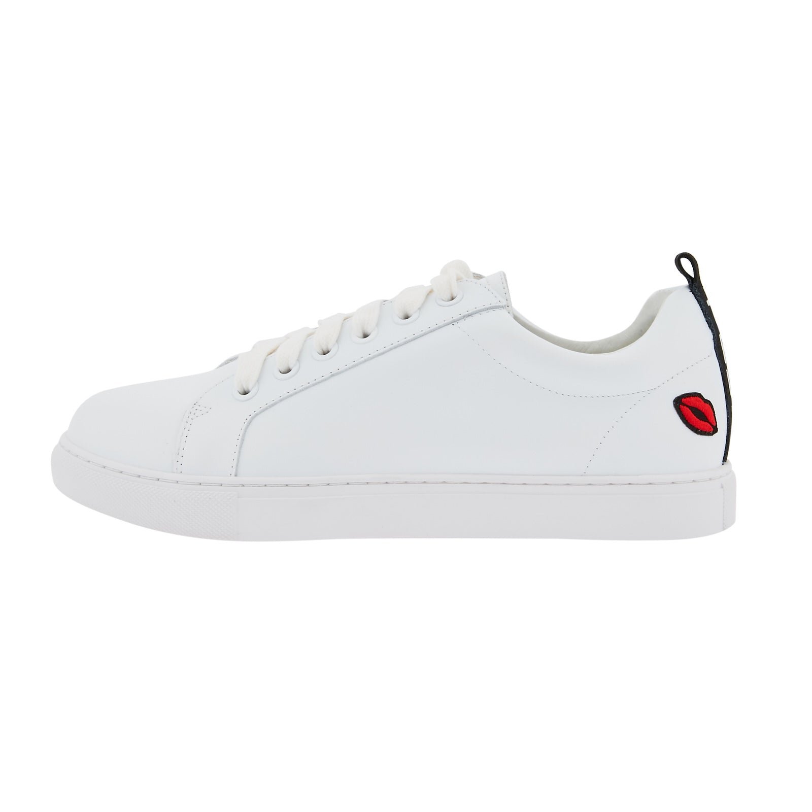 Leather sneakers BONS BAISERS PARIS White