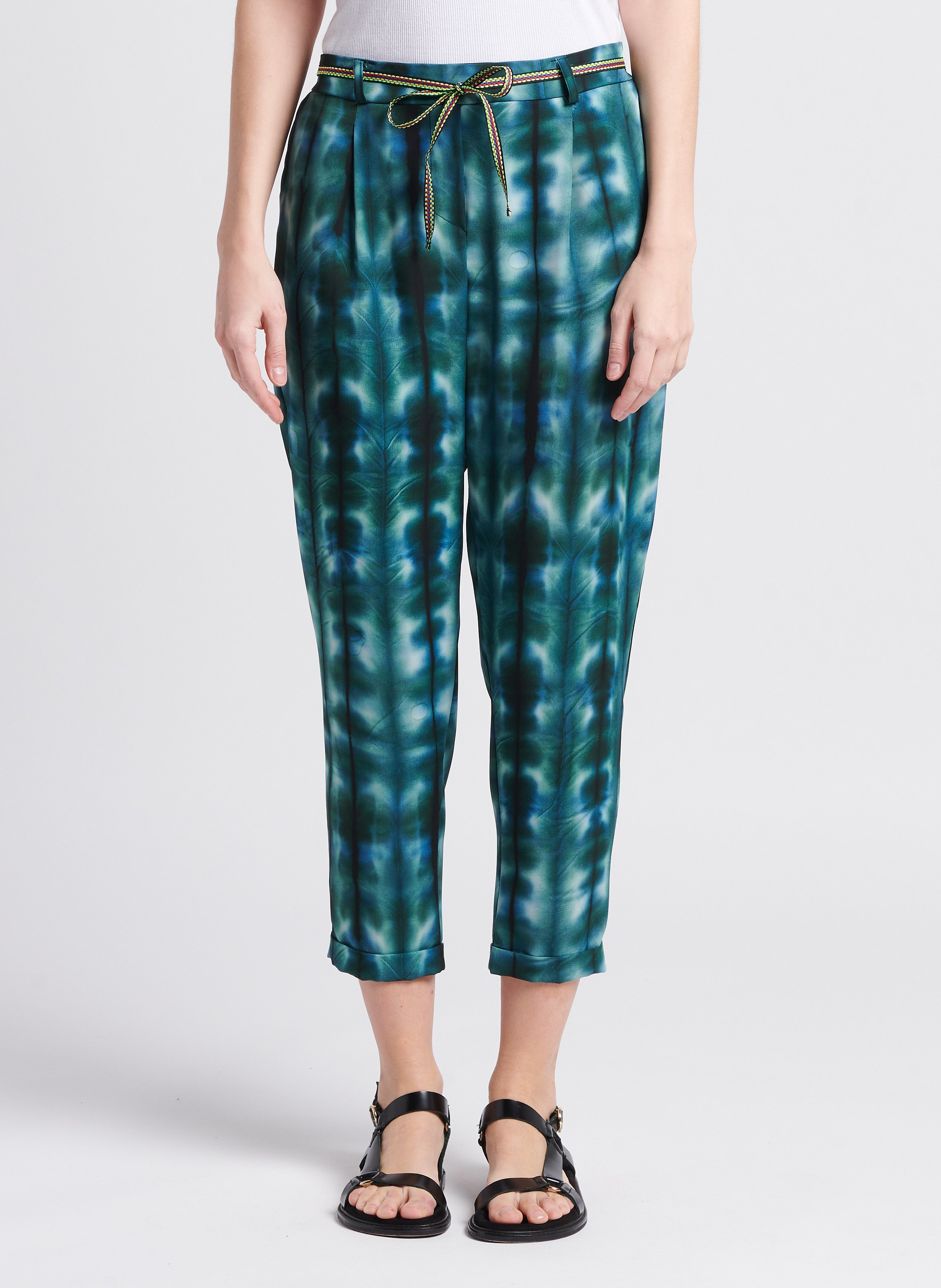 7/8 pants PLEASE Blue