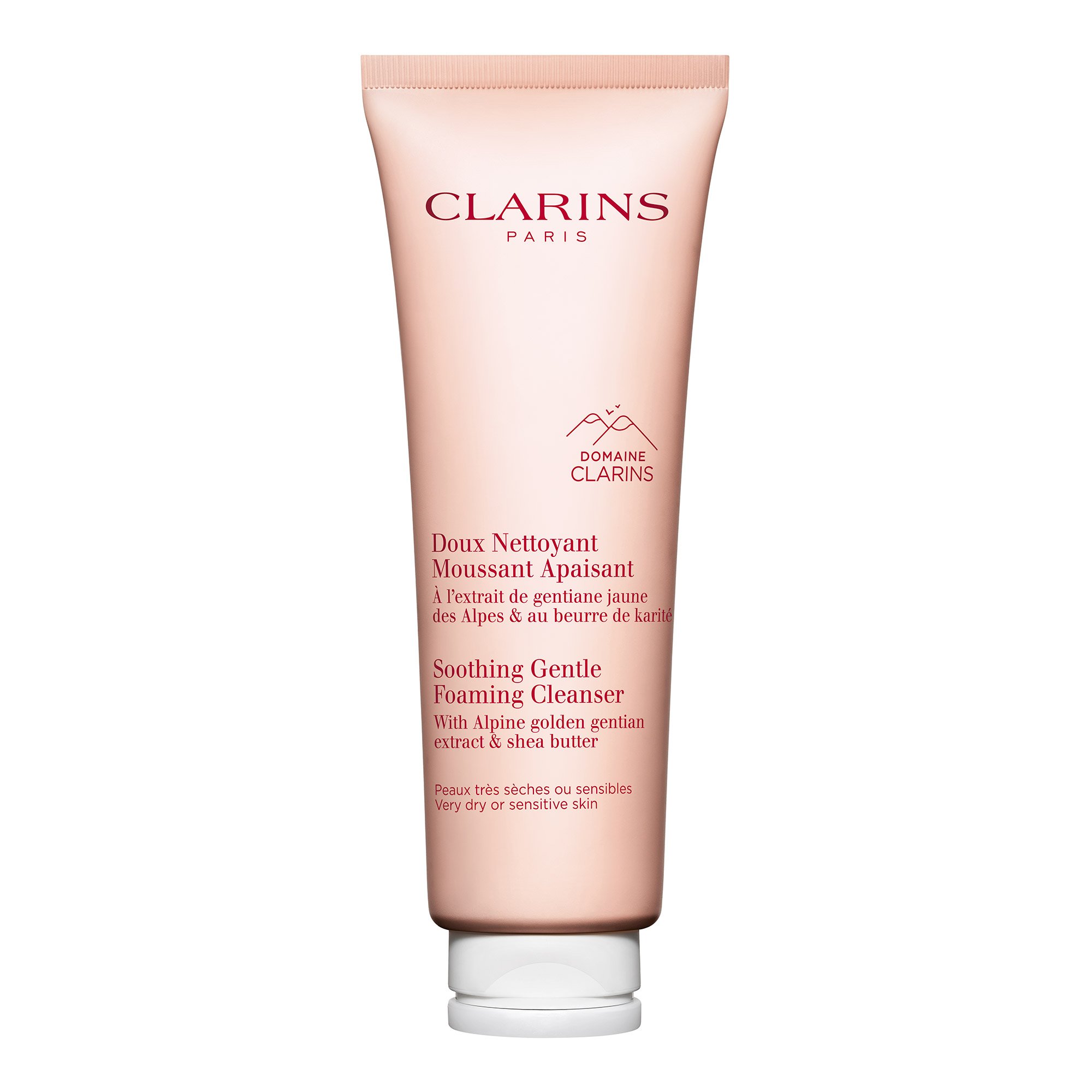 Soothing Gentle Foaming Cleanser Dry or Sensitive Skin CLARINS No color