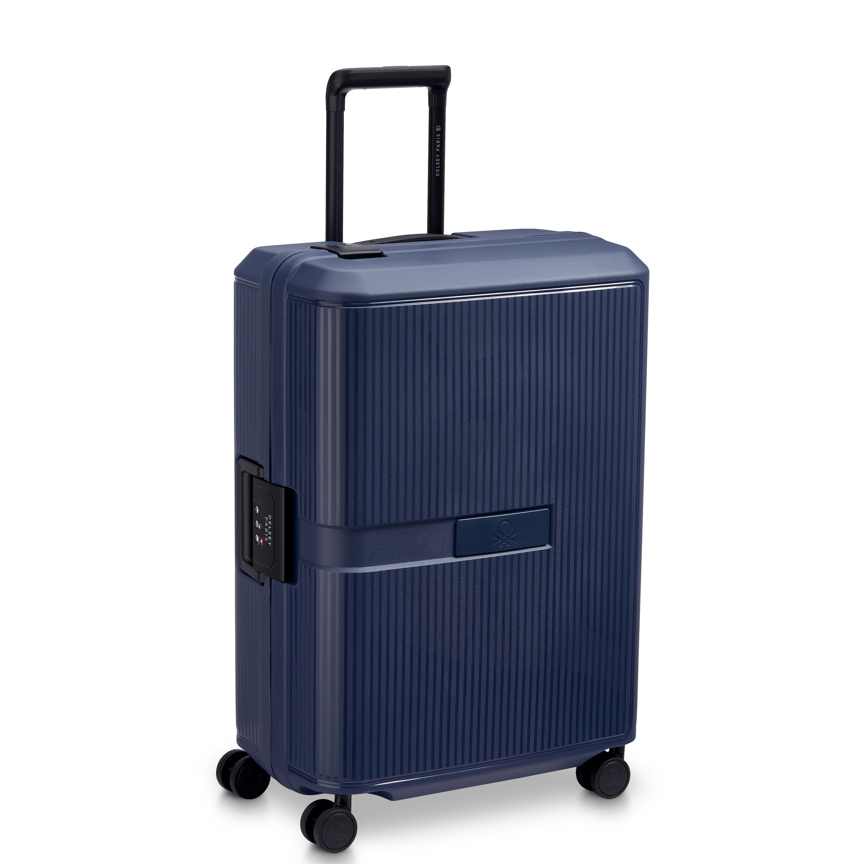 Rigid hold suitcase Blue
