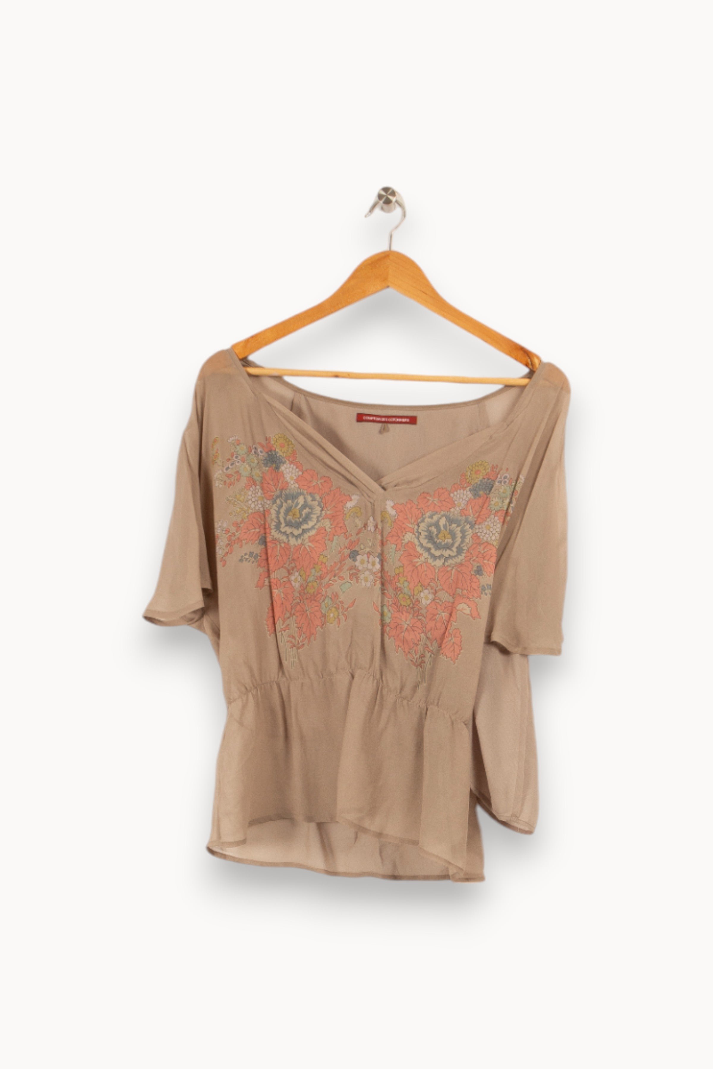 Gray top COMPTOIR DES COTONNIERS - Seconde main Grey