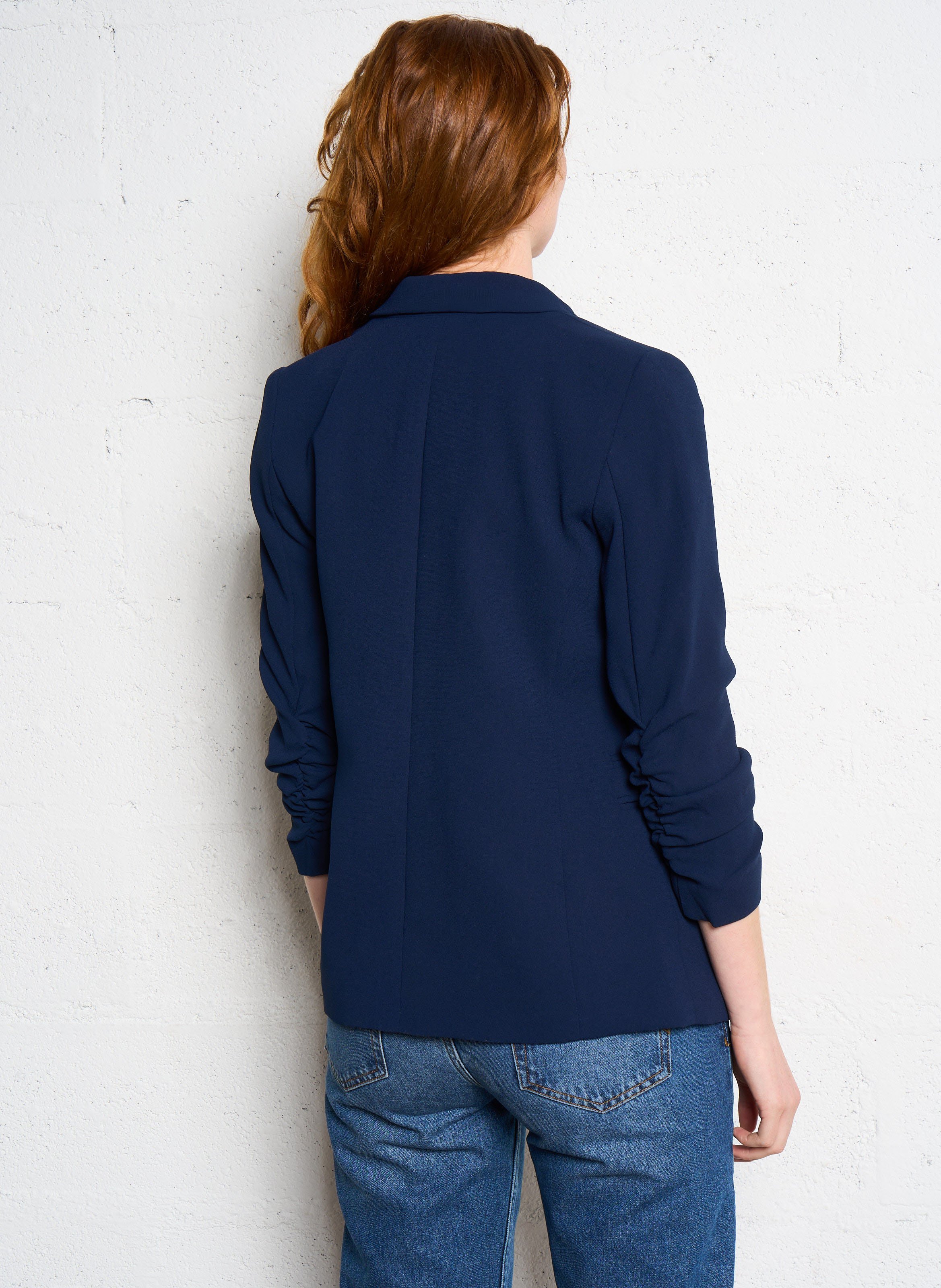 Fitted suit jacket IKKS Blue