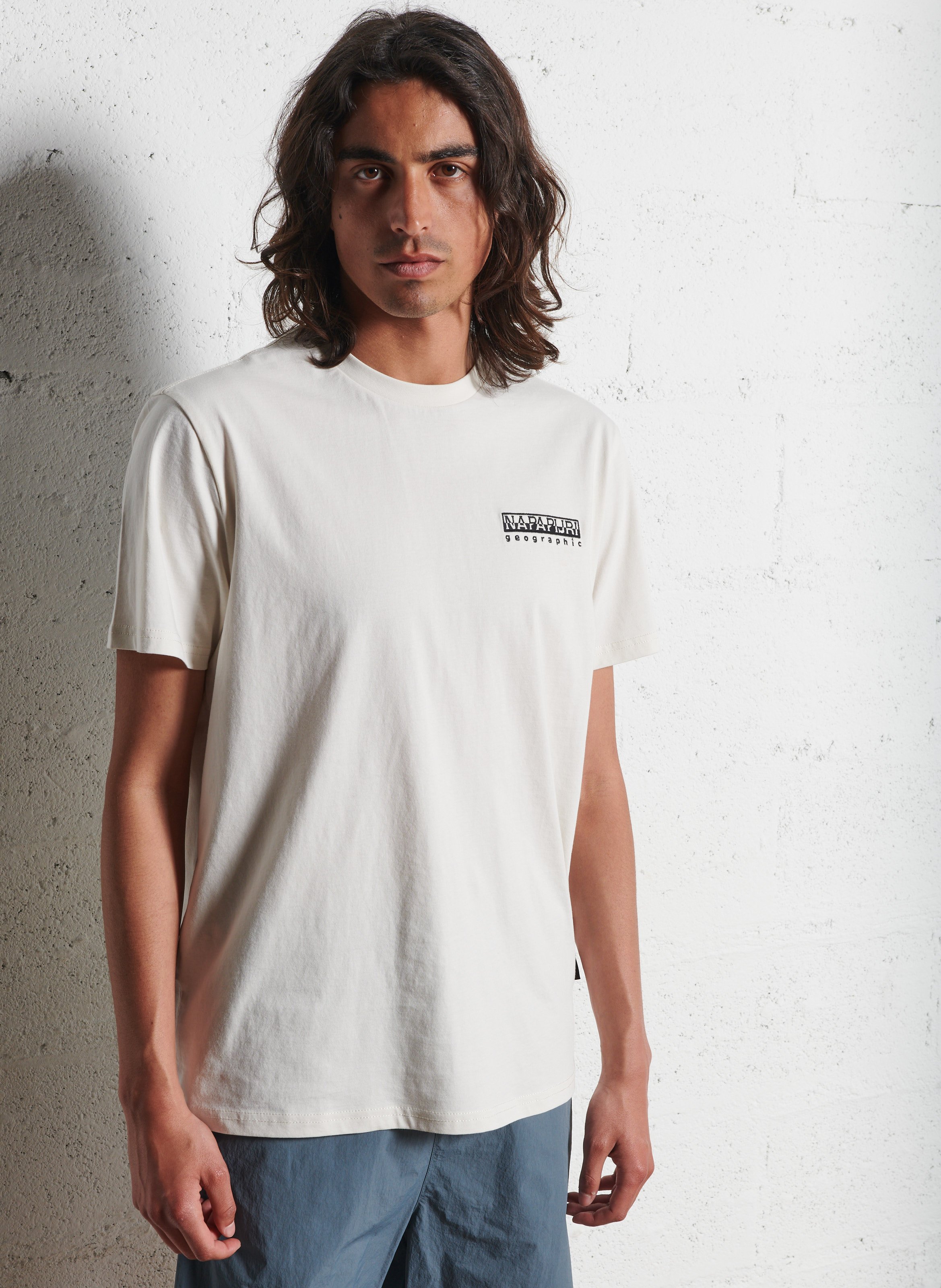 Gerade geschnittenes T-Shirt aus Baumwolle NAPAPIJRI