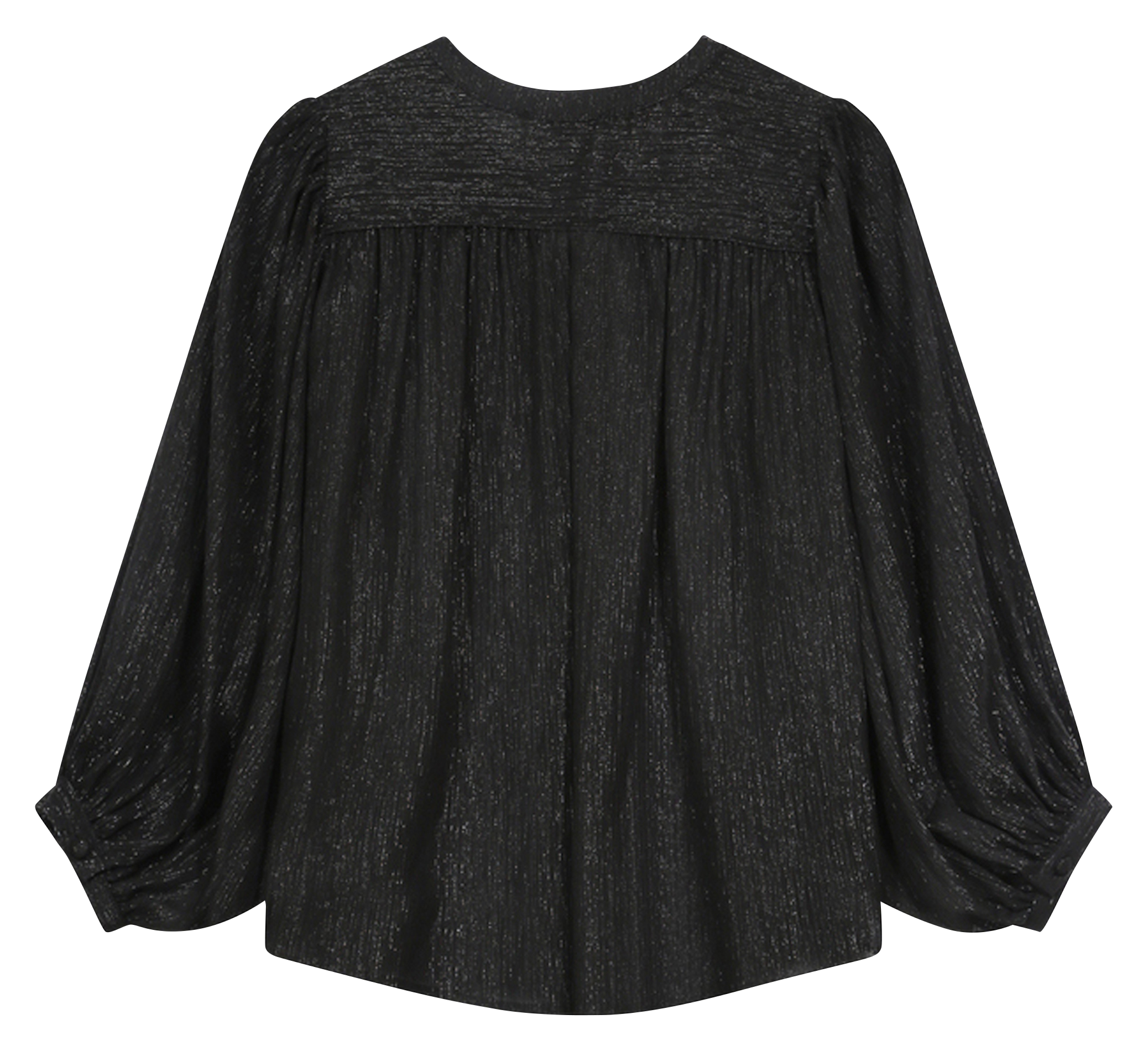 Bluse mit V-Ausschnitt GRACE ET MILA Schwarz