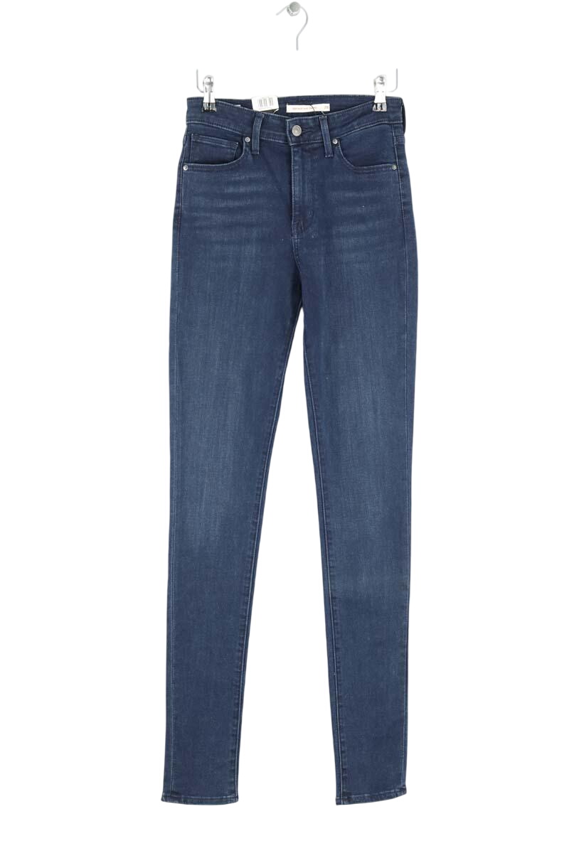 Cotton skinny jeans LEVI'S - Seconde main Blue