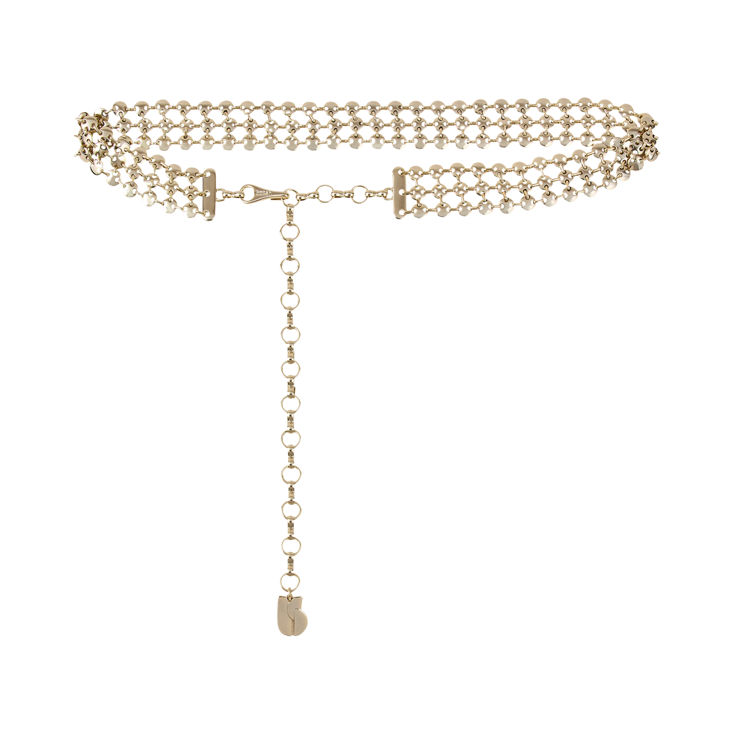 Metalen riem BA&SH Goudkleurig