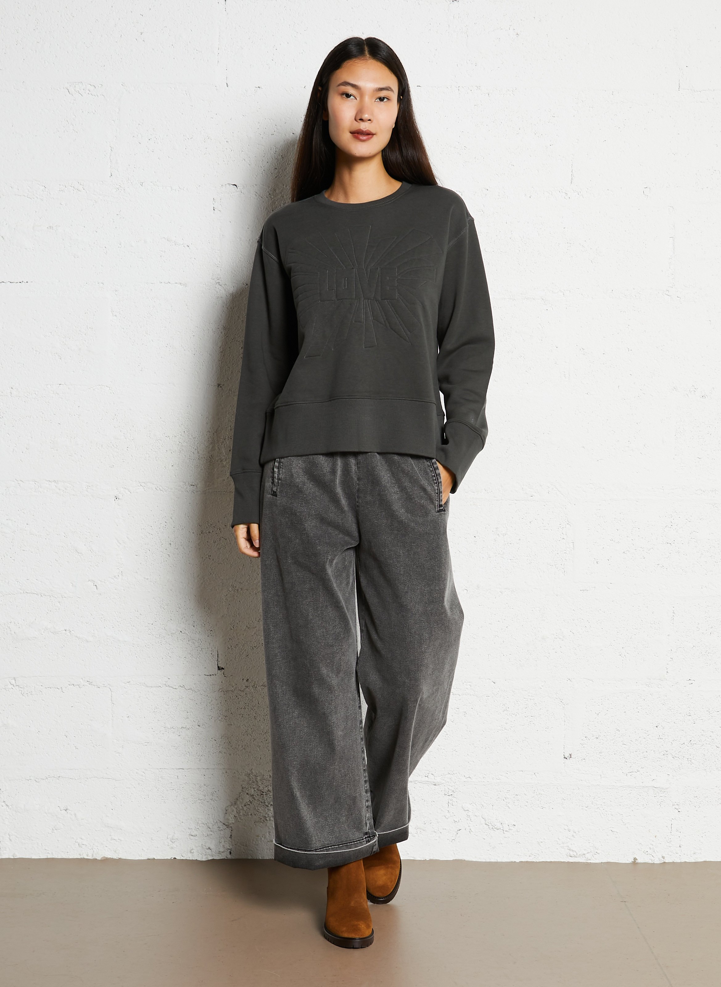 Bottines Chelsea en cuir suédé MELLOW YELLOW Marron