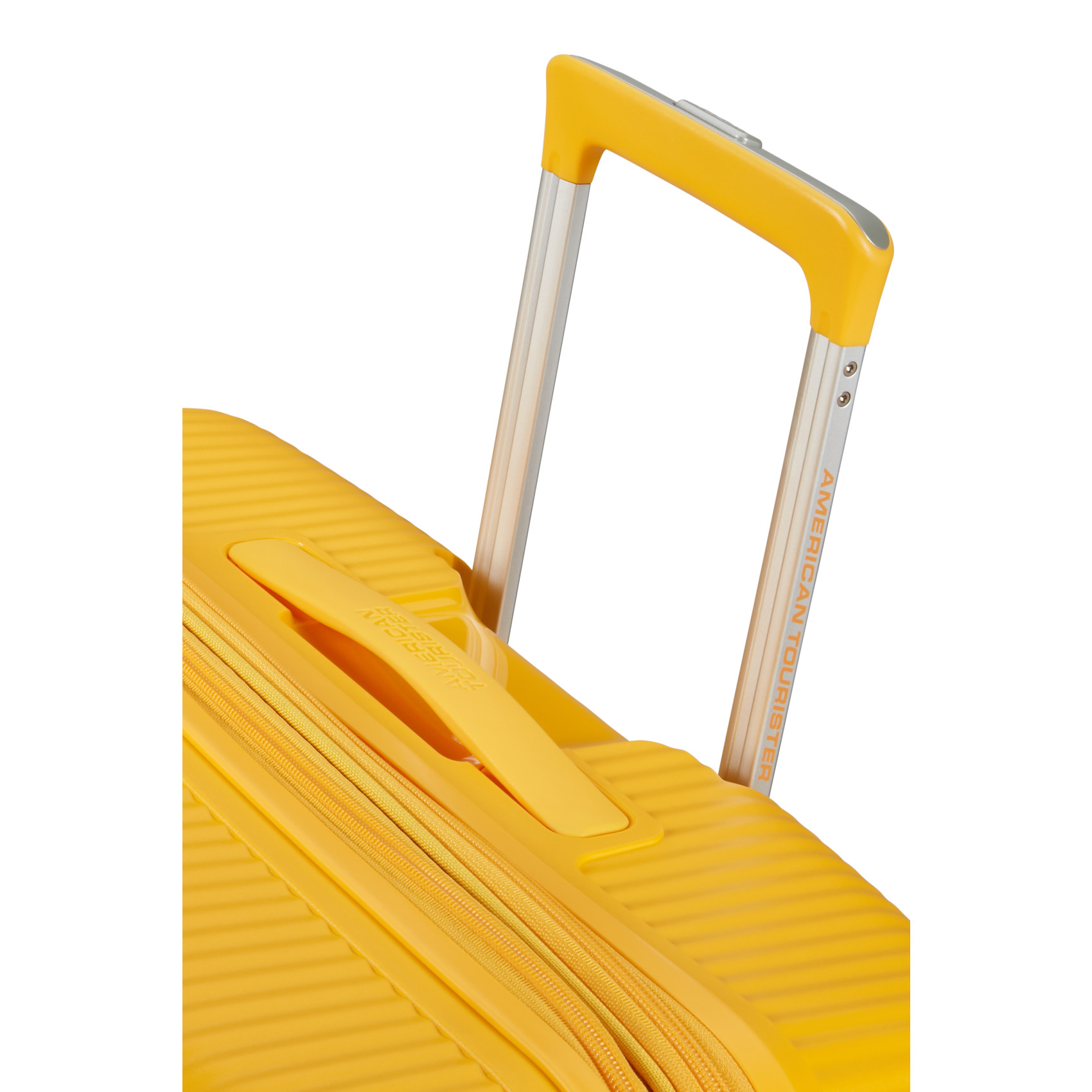 Soundbox suitcase 4 wheels size L AMERICAN TOURISTER Yellow