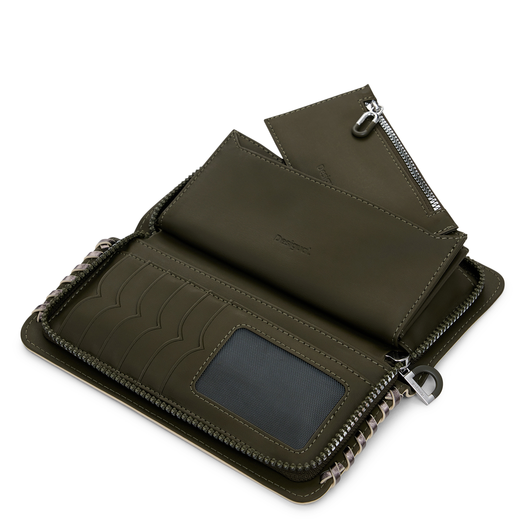 Portefeuille effet cuir DESIGUAL Multicolore