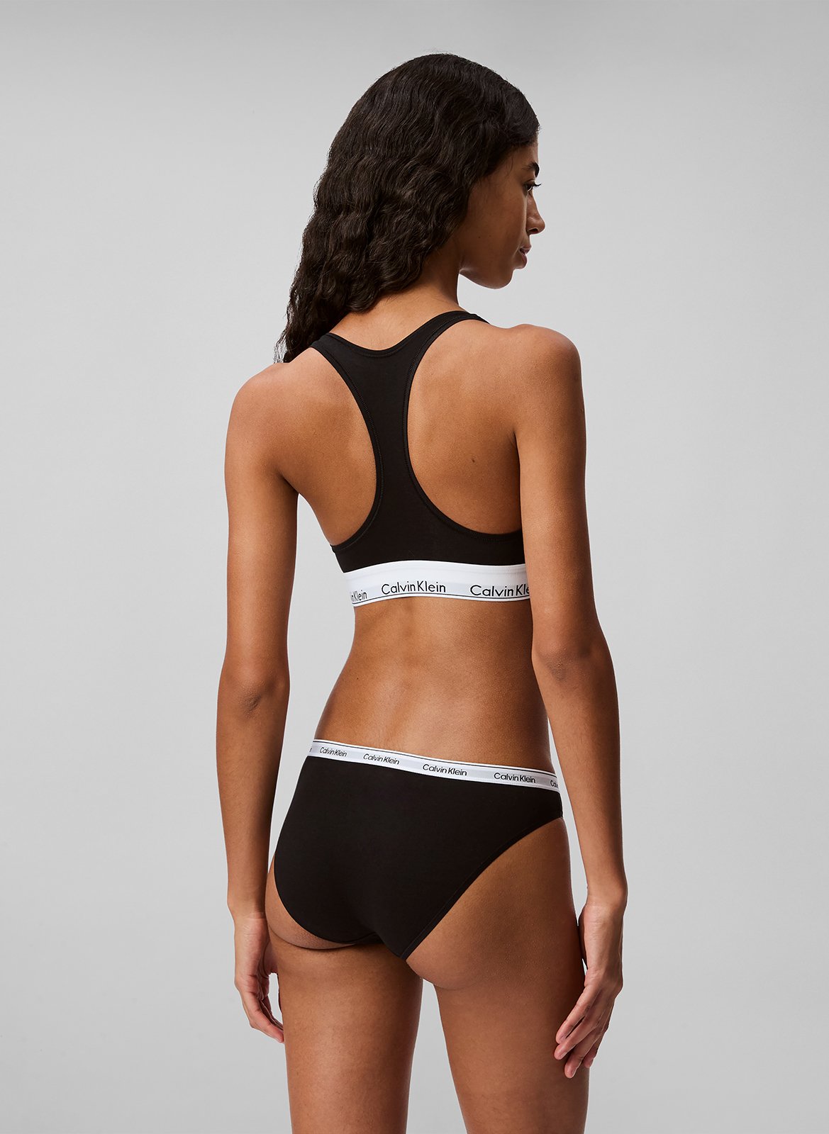 Brassière Modern Cotton en coton CALVIN KLEIN UNDERWEAR Noir