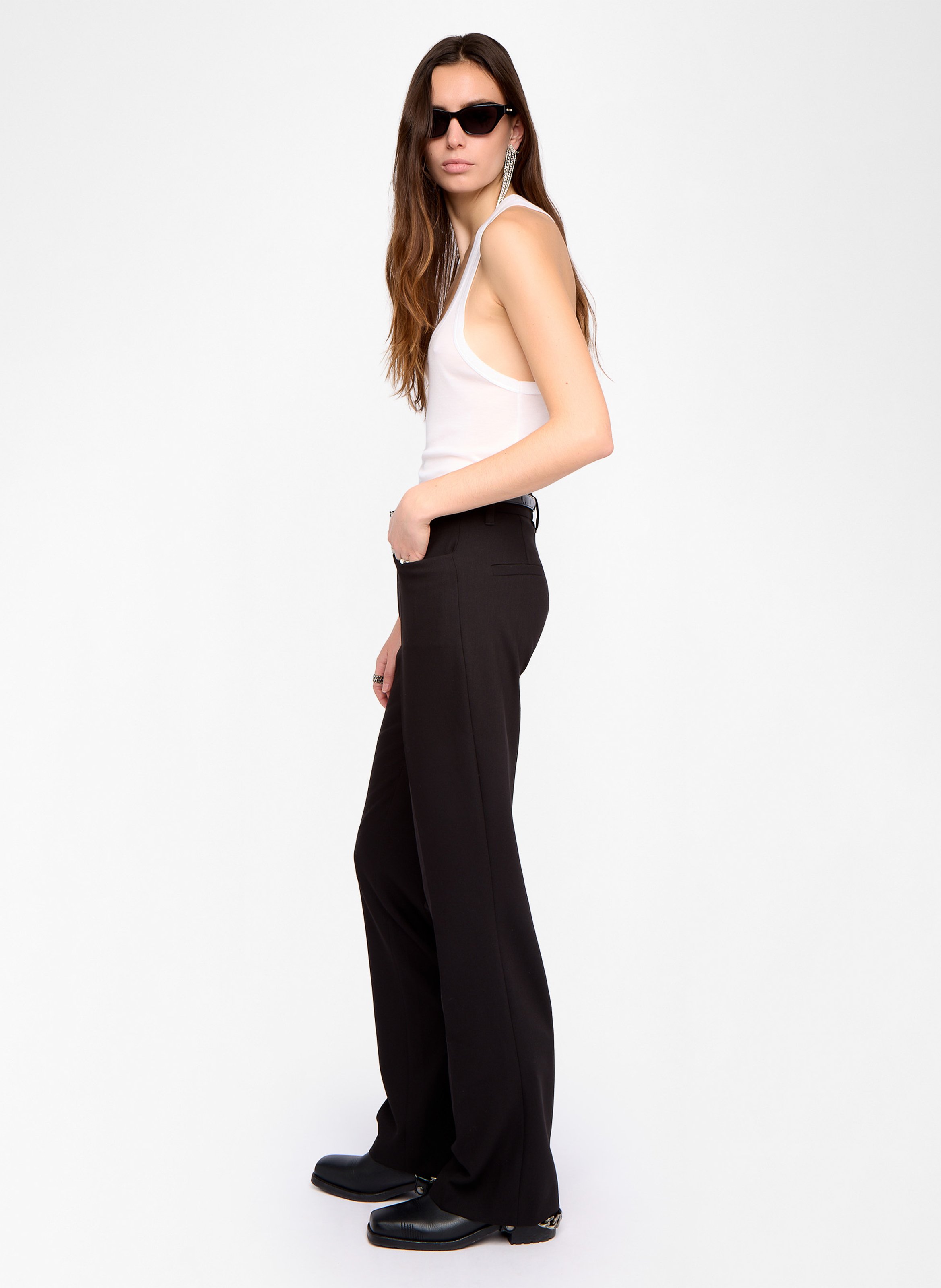 Straight suit pants ZADIG&VOLTAIRE Black