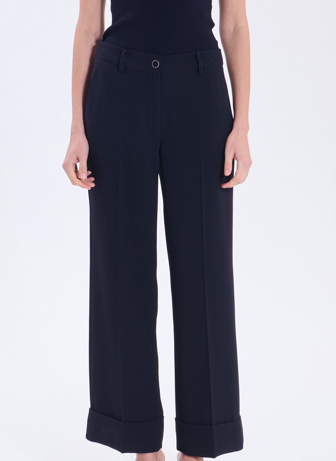 Weit geschnittene Hose ZAPA Blau