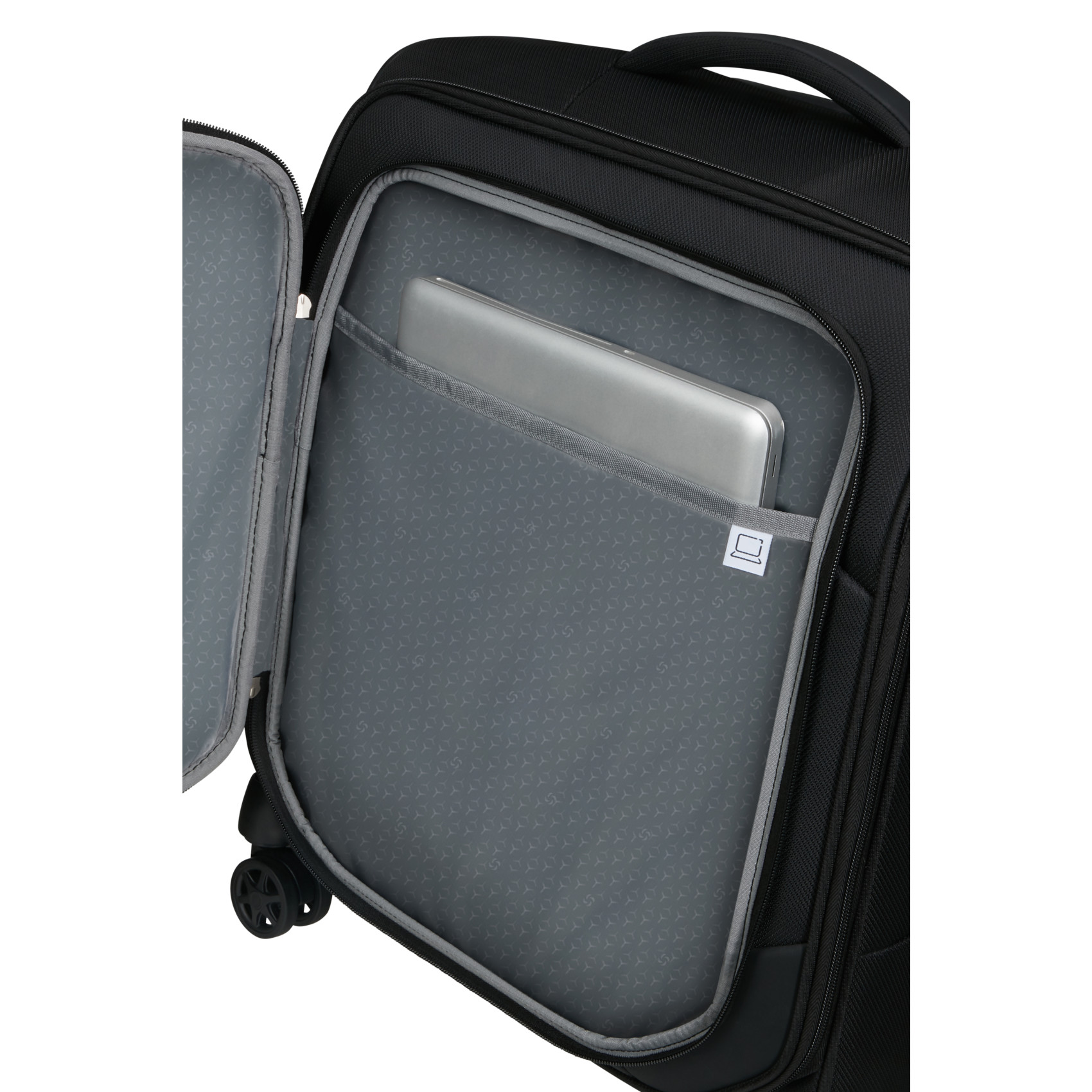 Respark 4-wheel cabin suitcase SAMSONITE Black
