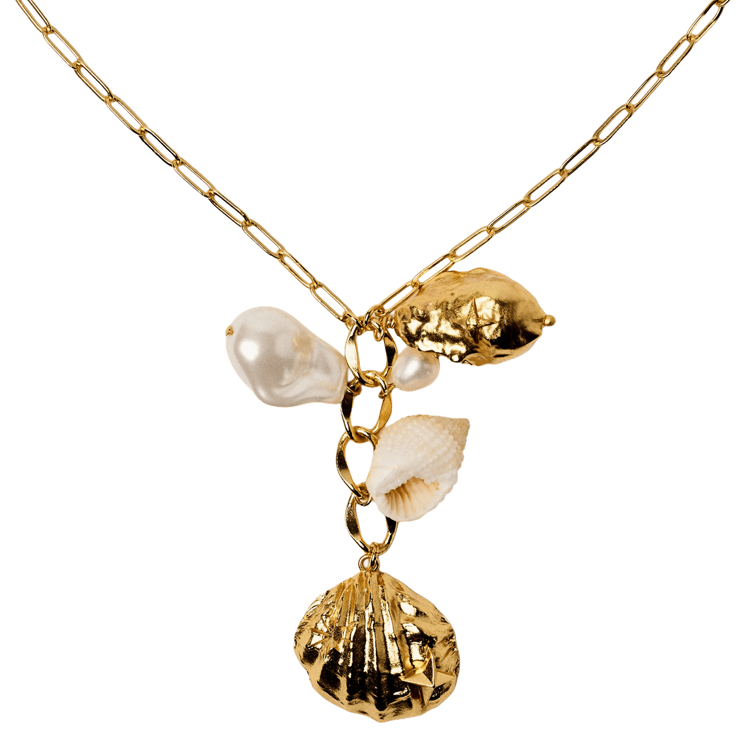 Collar con colgantes de fantasía SESSUN Dorado