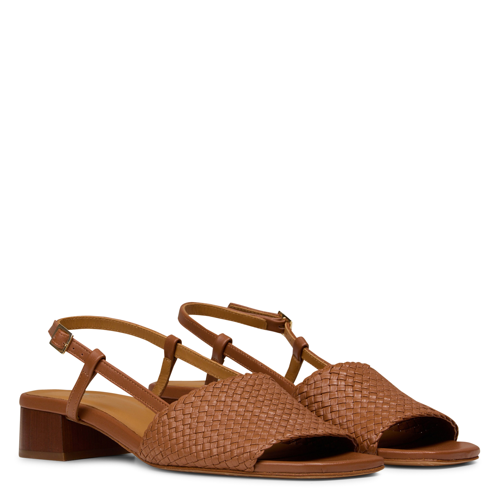 Sandales en cuir BOBBIES Marron