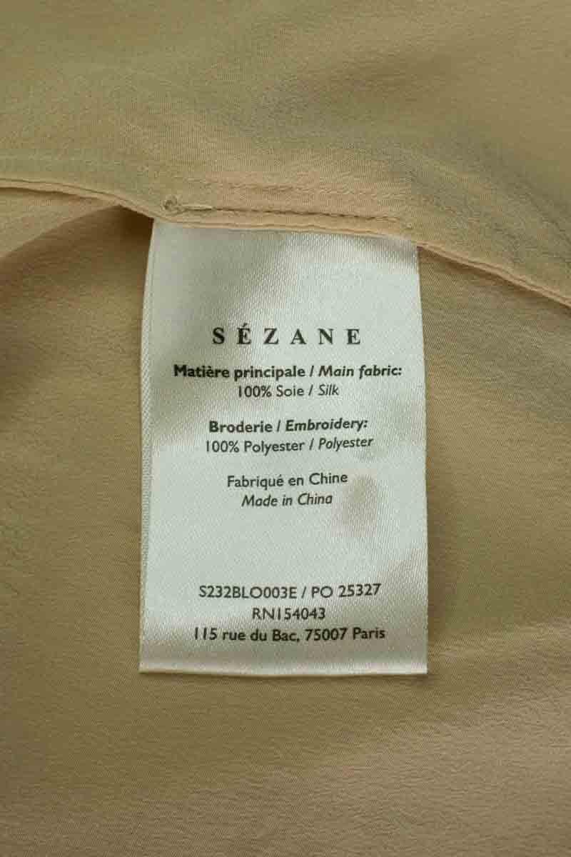 Blouse SEZANE - Seconde main Beige