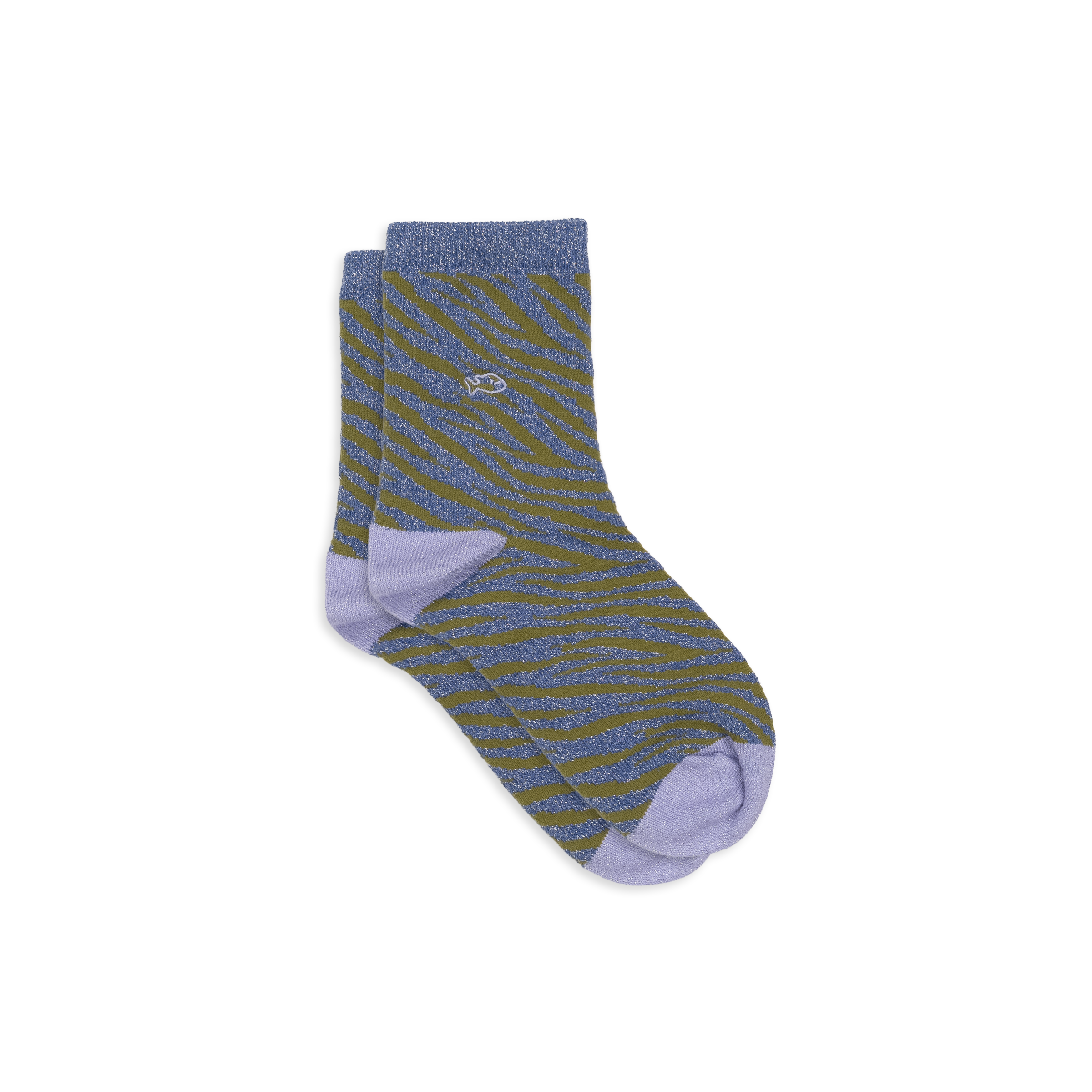 Combed Cotton Zebra Socks BILLYBELT