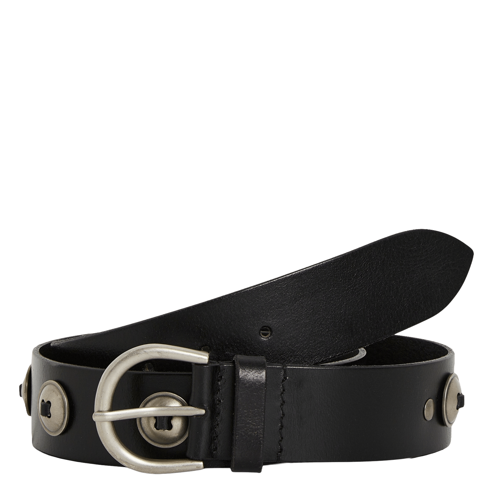Ledergürtel COTELAC Schwarz