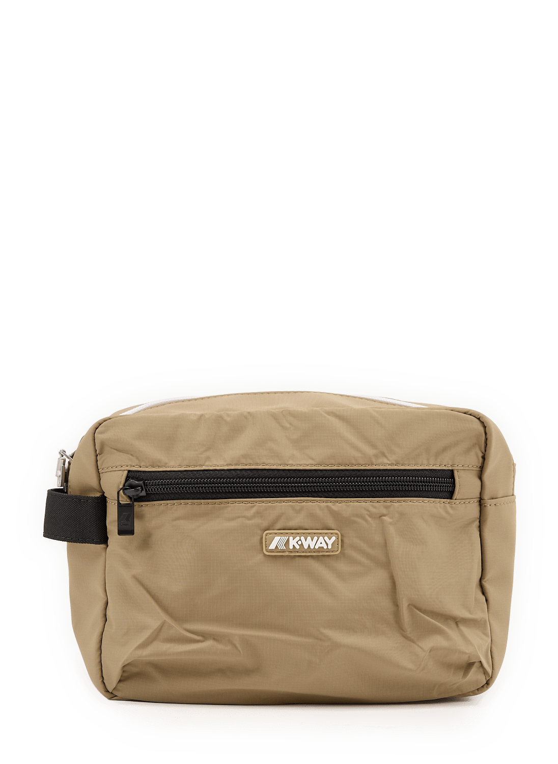Einfarbige Reise-Clutch mit Reißverschluss K-WAY