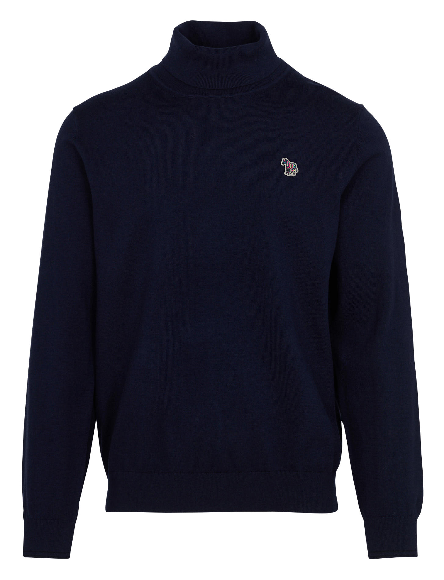 Feinstrick Rollkragenpullover uni PAUL SMITH Blau