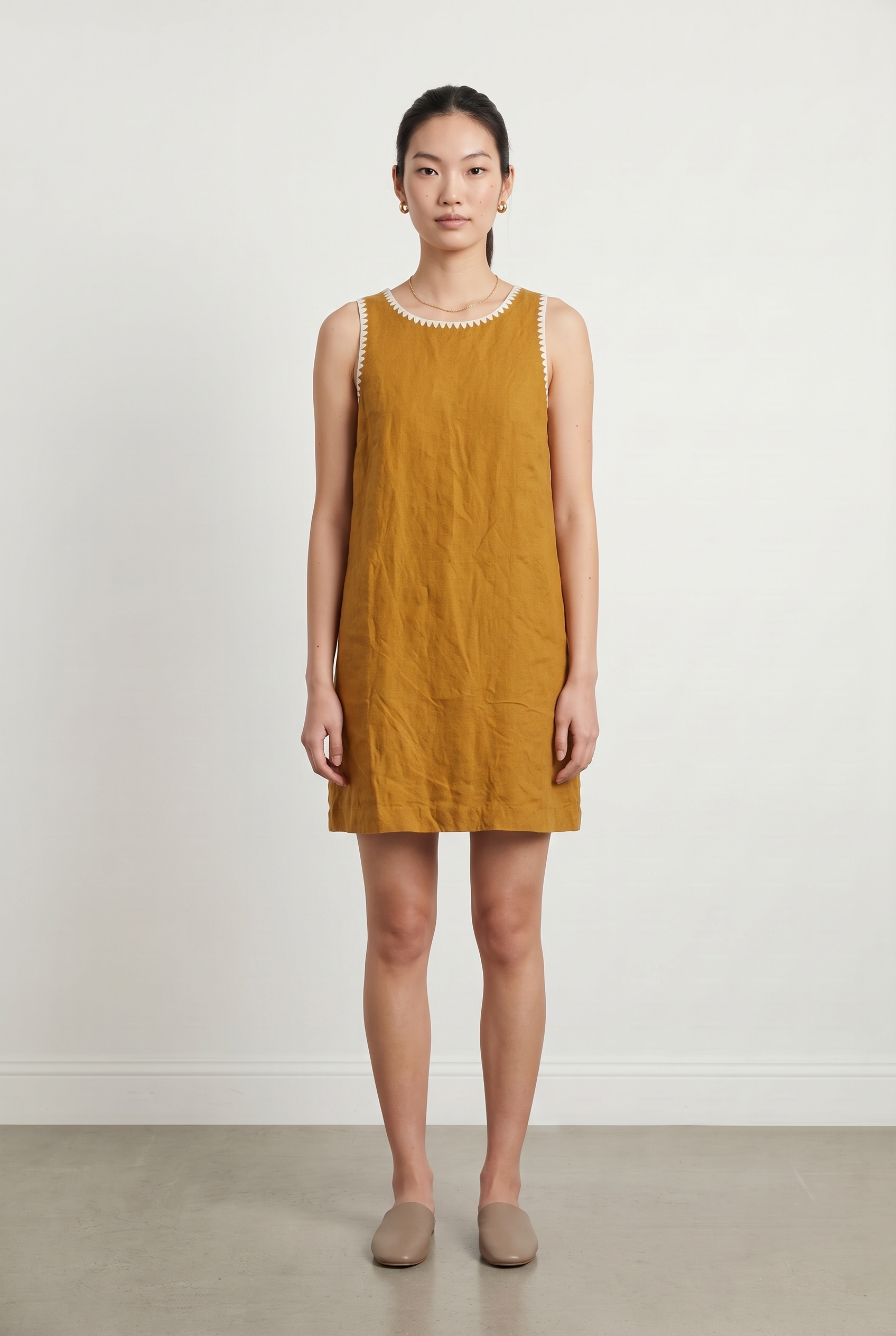 Robe courte & midi SEZANE - Seconde main Jaune