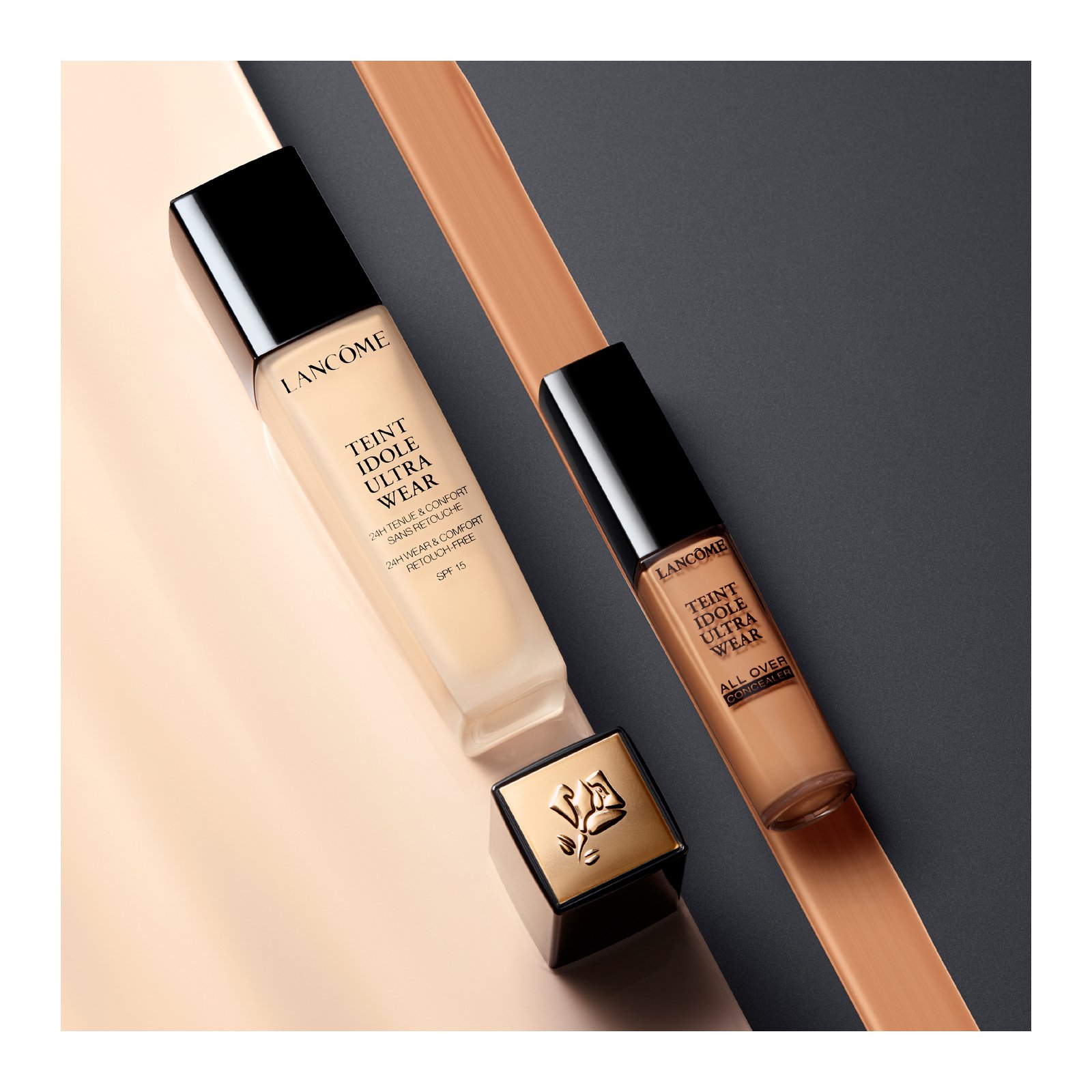 Teint Idole Ultra Wear All Over 2-in-1 Concealer and Foundation LANCÔME 010 beige porcelaine
