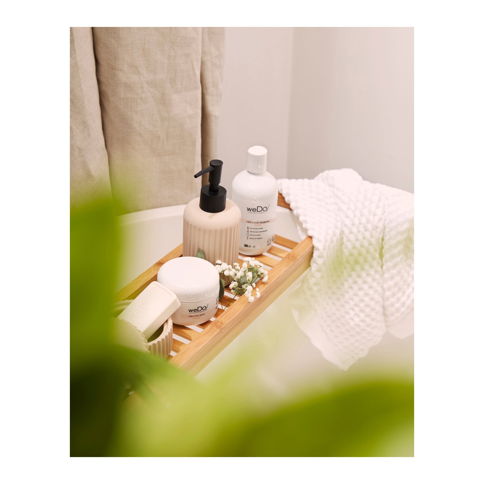 Veganistisch masker voor fijn haar - maakt het haar licht en zacht weDo No color