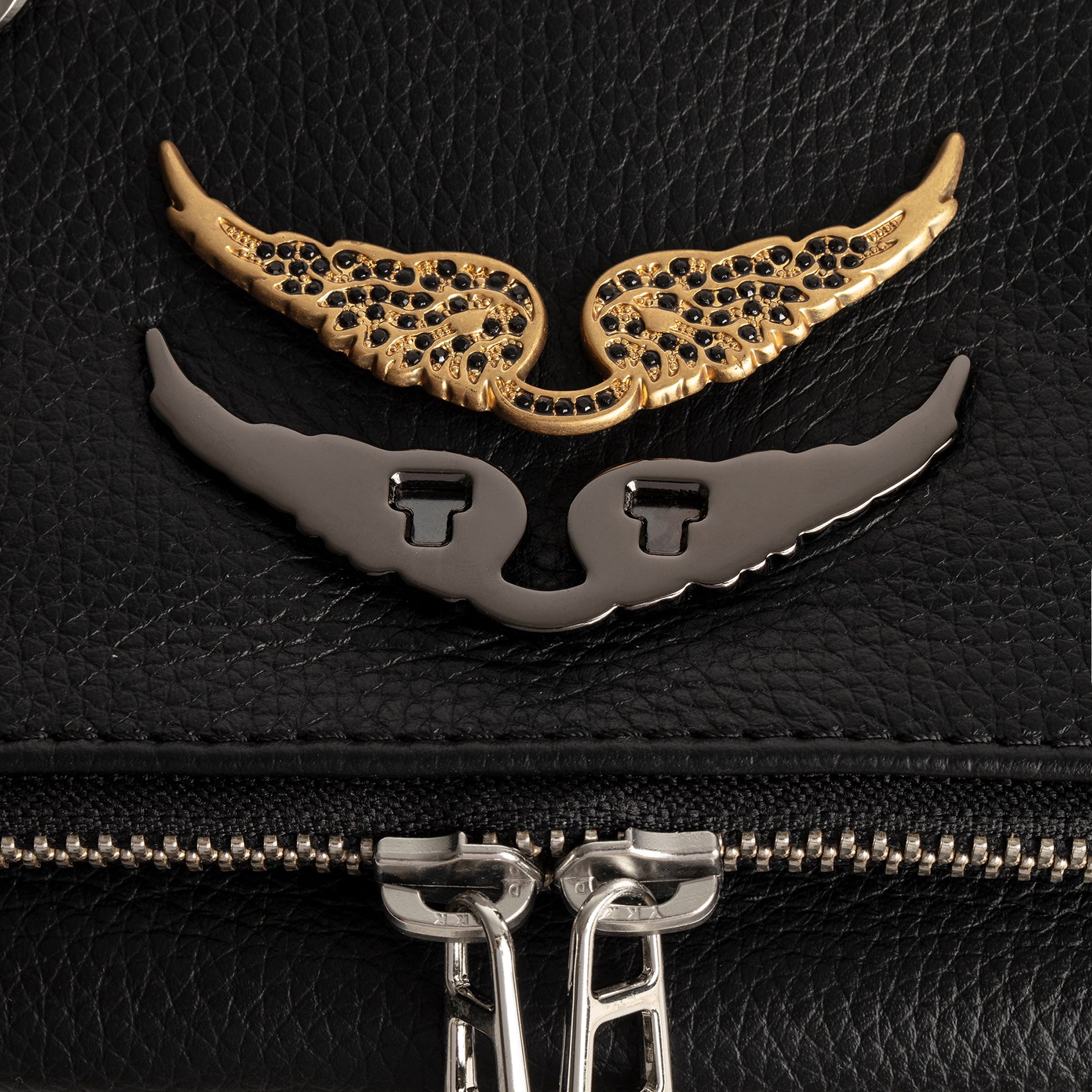 Flügel-Anhänger mit Strass ZADIG&VOLTAIRE Gelb