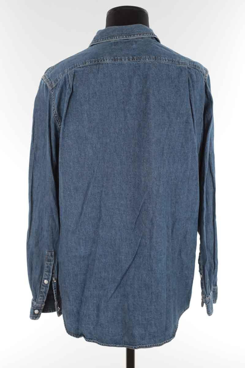 Cotton shirt ACNE STUDIOS - Seconde Main Blue