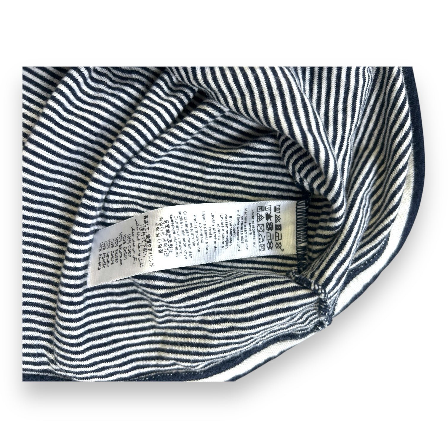 Blue baby dress - 6 months PETIT BATEAU - Seconde Main Blue