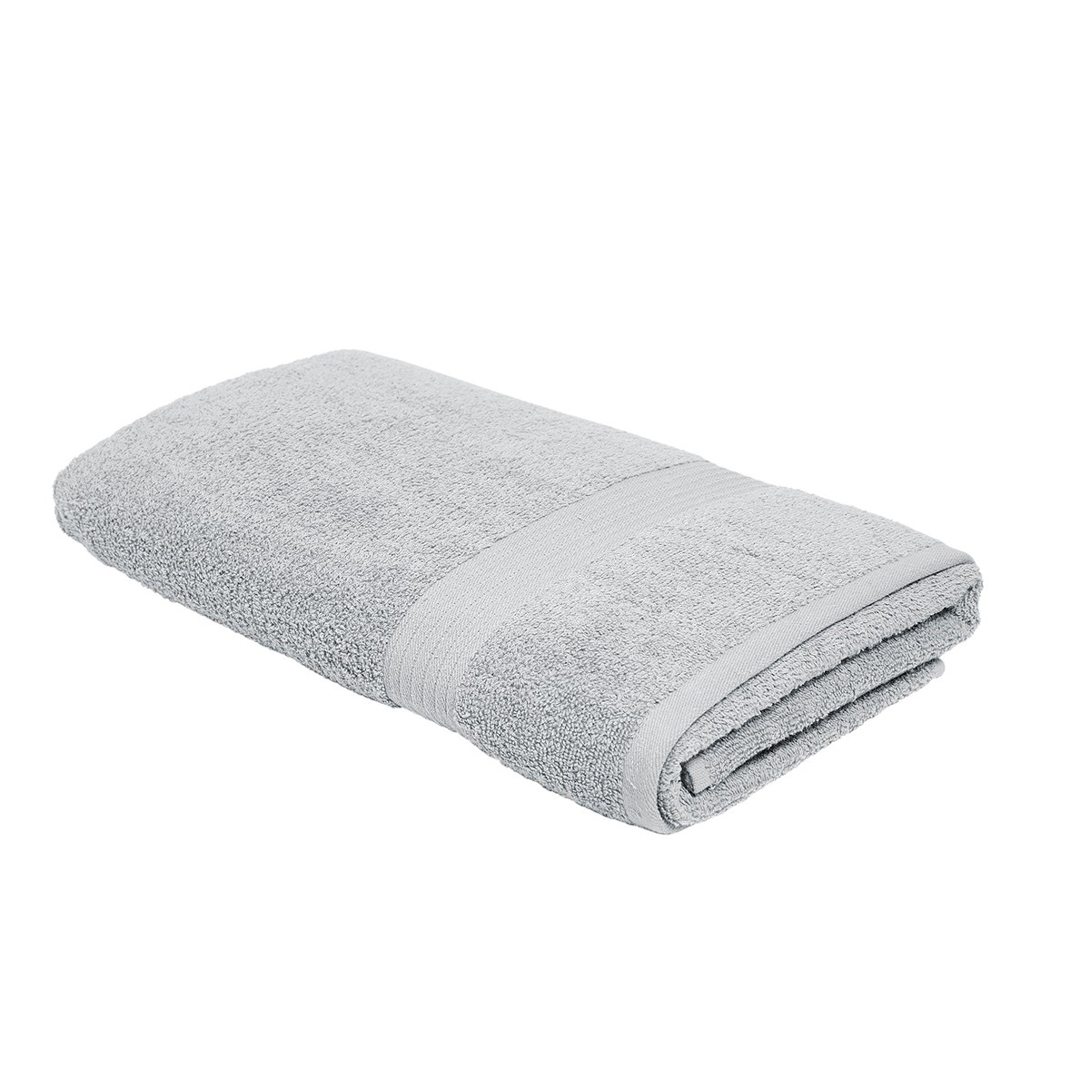 Plain cotton bath towel TODAY LINGE DE MAISON Grey