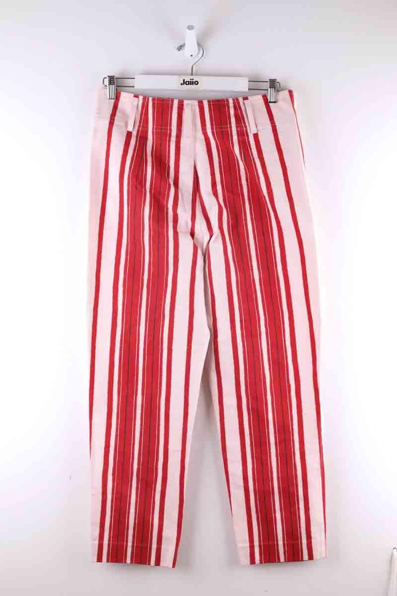 Wide cotton trousers  ISABEL MARANT - Seconde Main Red