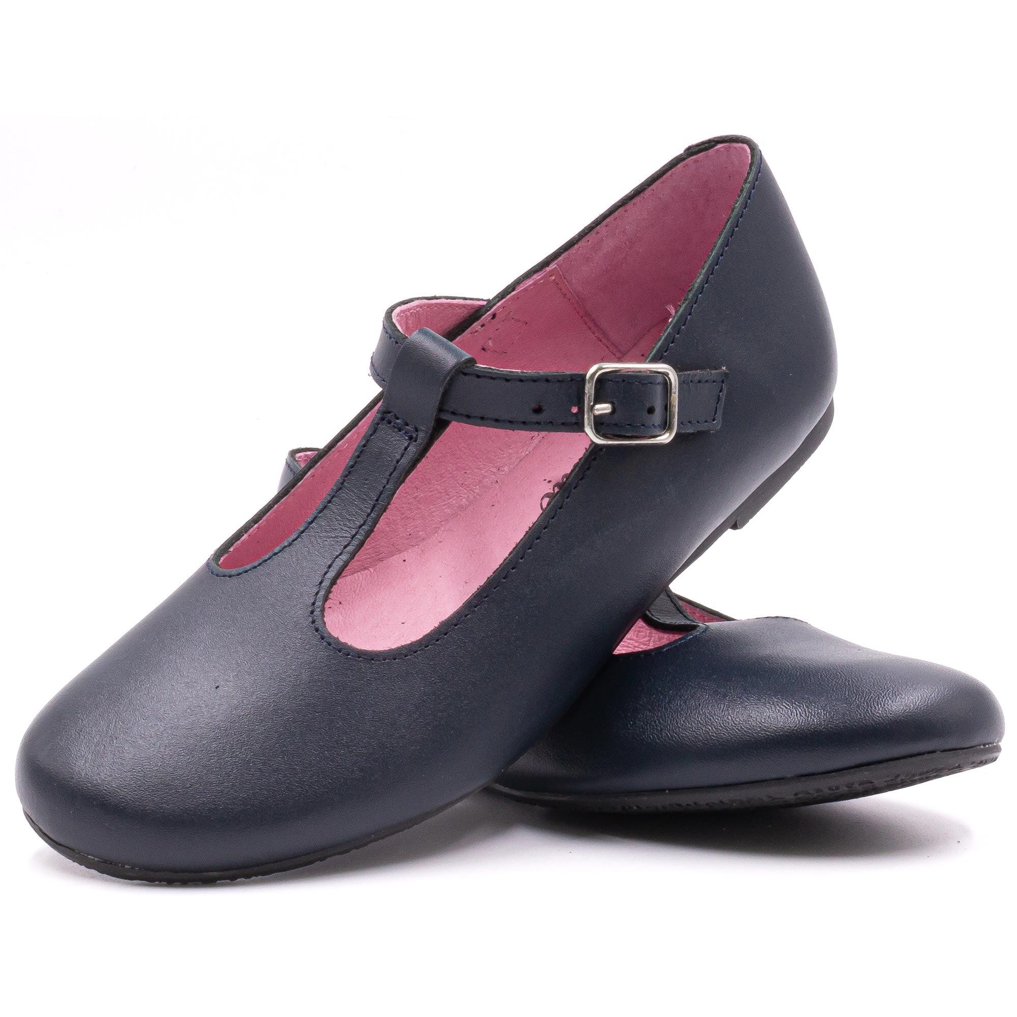 Oni mélodie ii – chaussures salomé fille Boni & Sidonie Bleu
